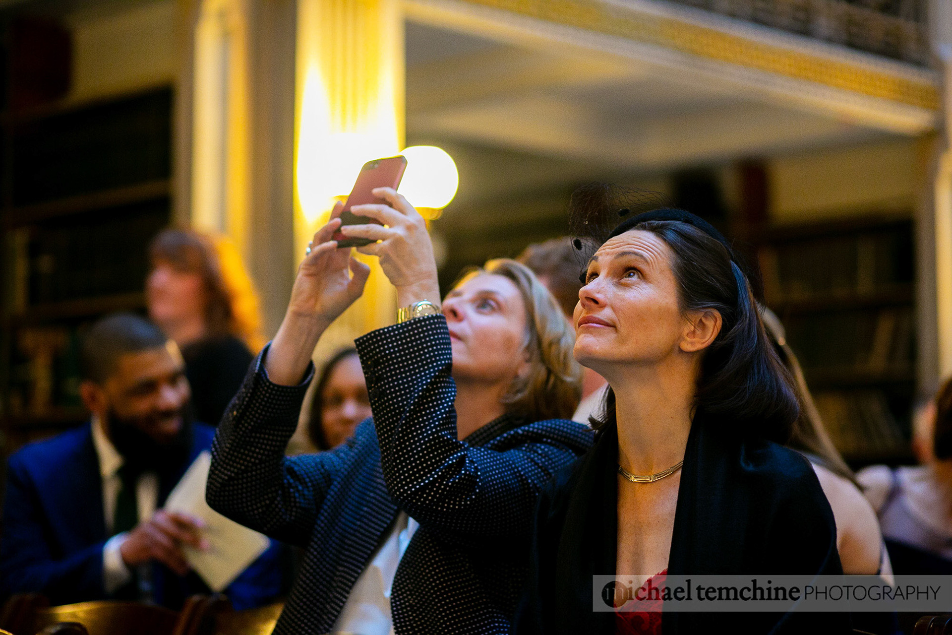 Denise and Sylvain's Peabody Institute wedding on March 2, 2019 in Baltimore, MD