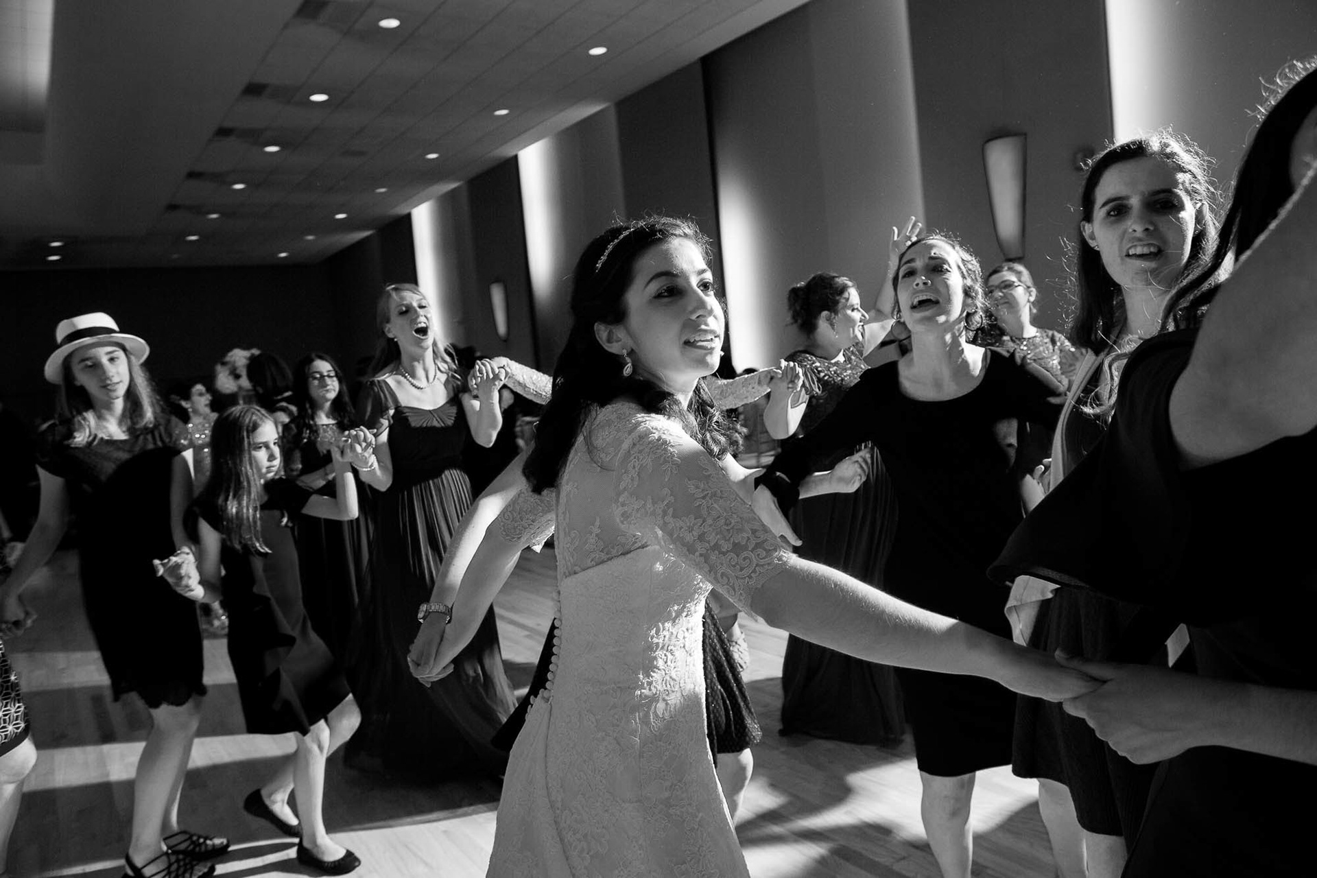 Arienne and Avi wed at Beth Tfiloh on Sunday, June10, 2018.