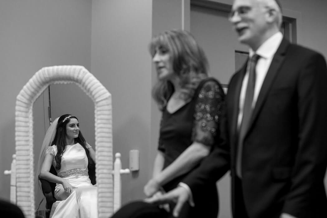 Jewish Modern Orthodox Sephardic wedding Congregation Ahavath Torah Englewood, NJ New Jersey, Teaneck, bedeken chosson chuppah kallah tish