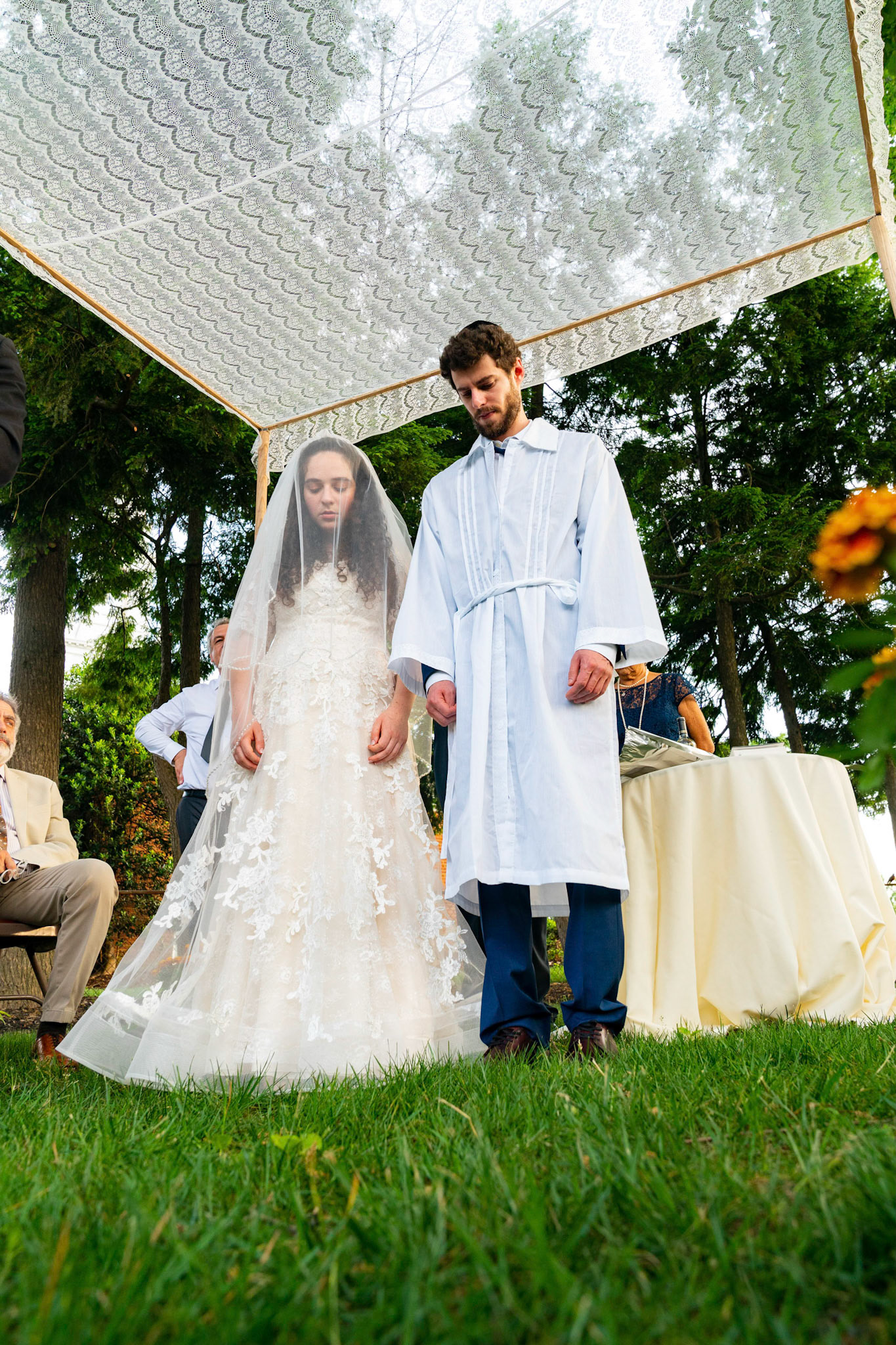 Leah and Gersh wed at the Woman’s Club of Chevy Chase on Sunday, june 6, 2021.