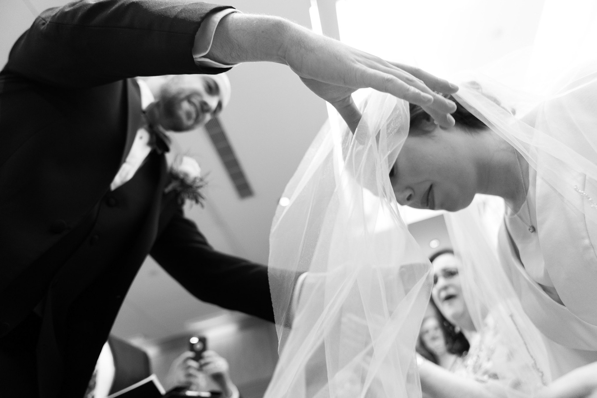 Wedding of Rebecca and Elliot at Beth Tfiloh in Pikesville, MD on Sunday, December 12, 2021.