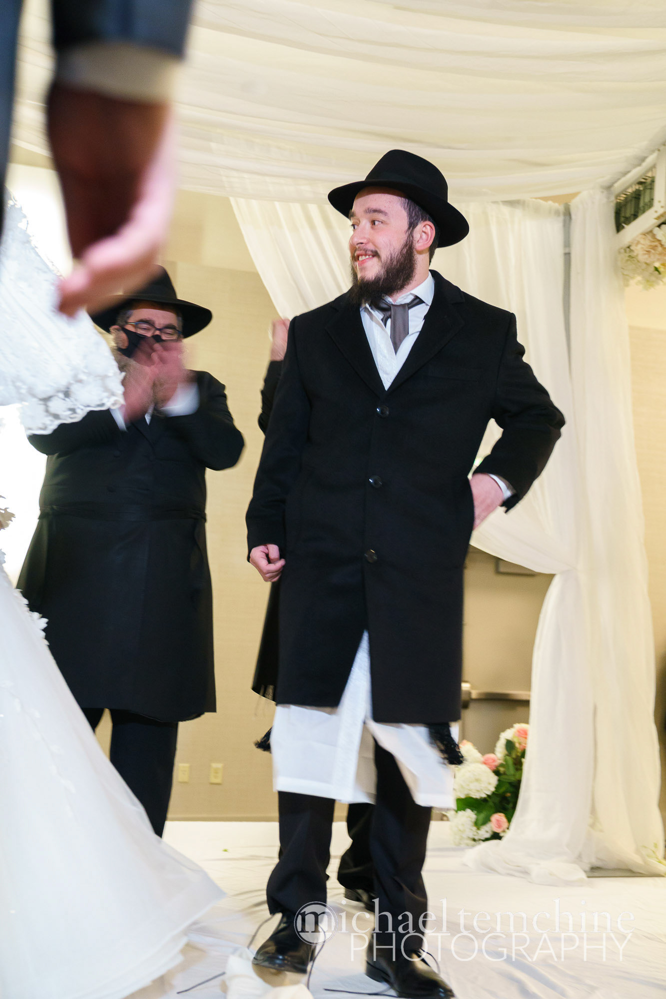 Wedding of Beila and Mendel on Tuesday, December 15, 2020.