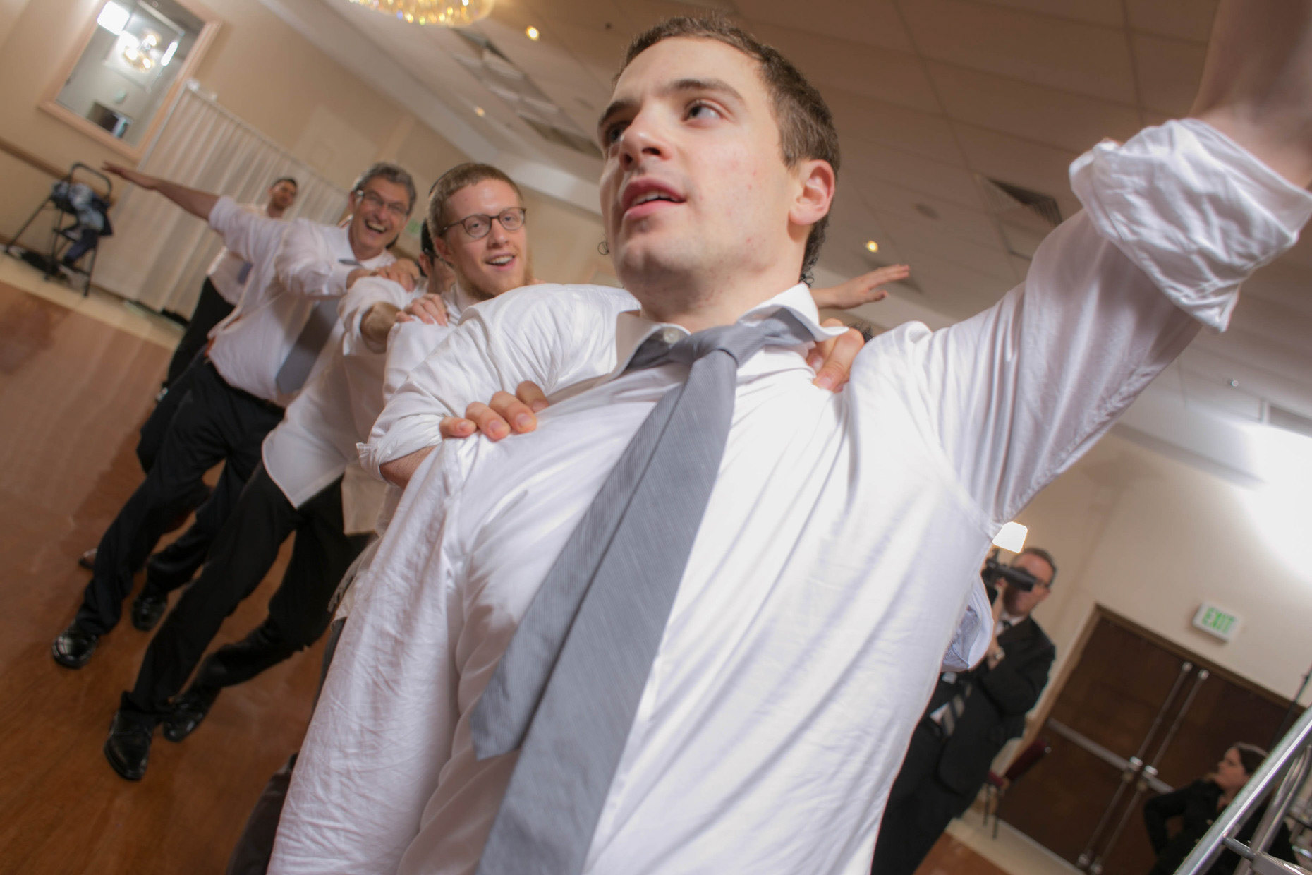 Rebecca and Gavriel's wedding at Shomrei Emunah on Sunday, November 22, 2015.