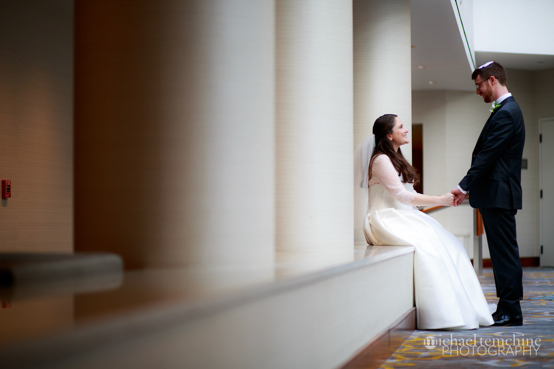 Yael and Eitan’s modern orthodox Jewish wedding at the Grand Hyatt in Washington D.C. on Sunday, August 25, 2019.