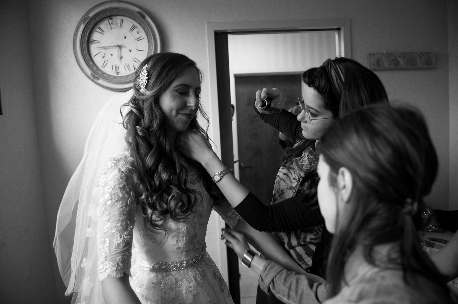 Rebecca and Gavriel's wedding at Shomrei Emunah on Sunday, November 22, 2015.
