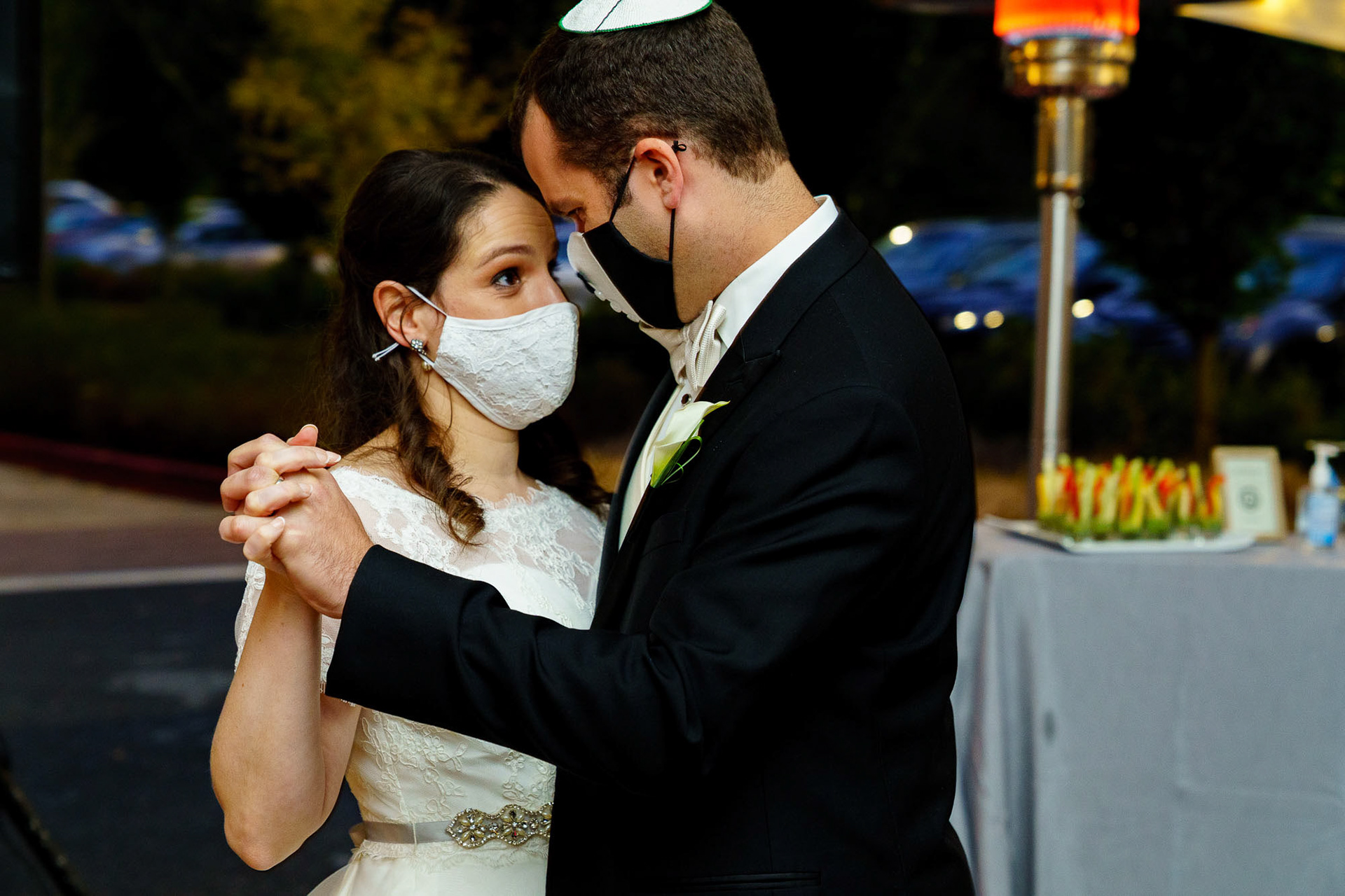 Shoshana and Dani wed at Brookside Gardens in Wheaton, MD on Sunday, November 1, 2020.