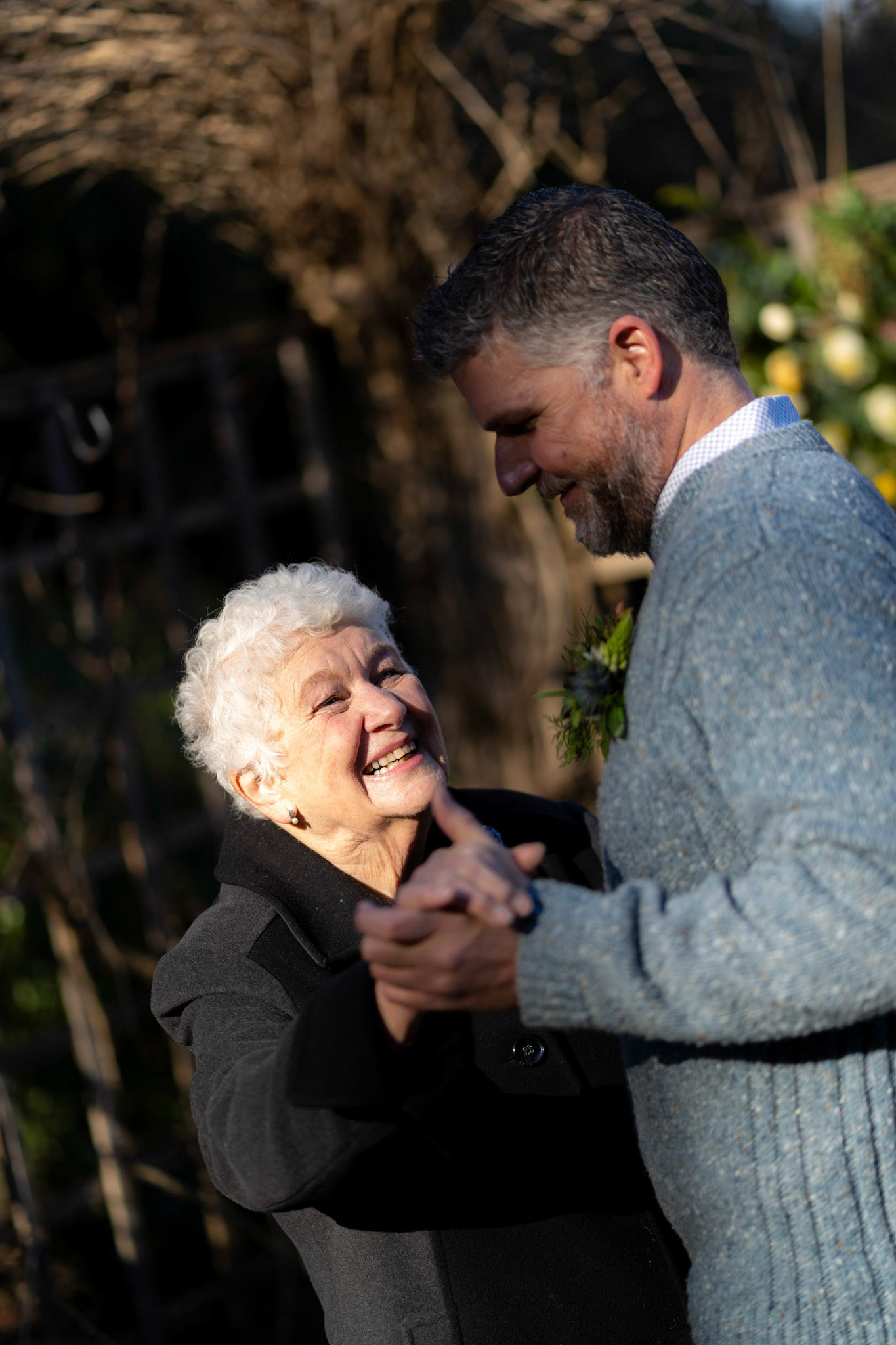 Sarah and Raj wed at their home in Parkton, MD on Sunday, December 27, 2020.