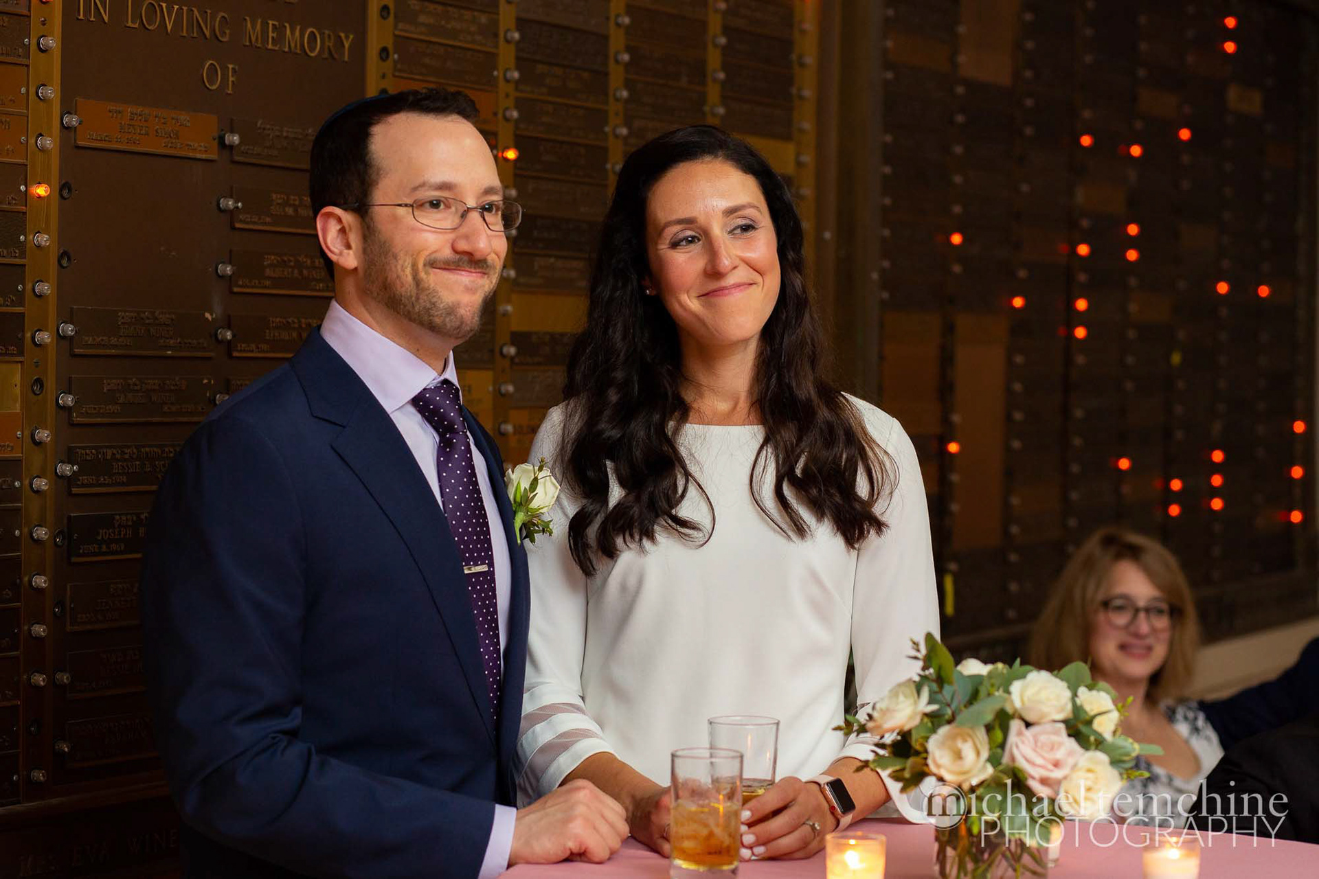 Julie and Michael wed at Moses Montefiore in Baltimore, MD on Sunday, May 5, 2019.