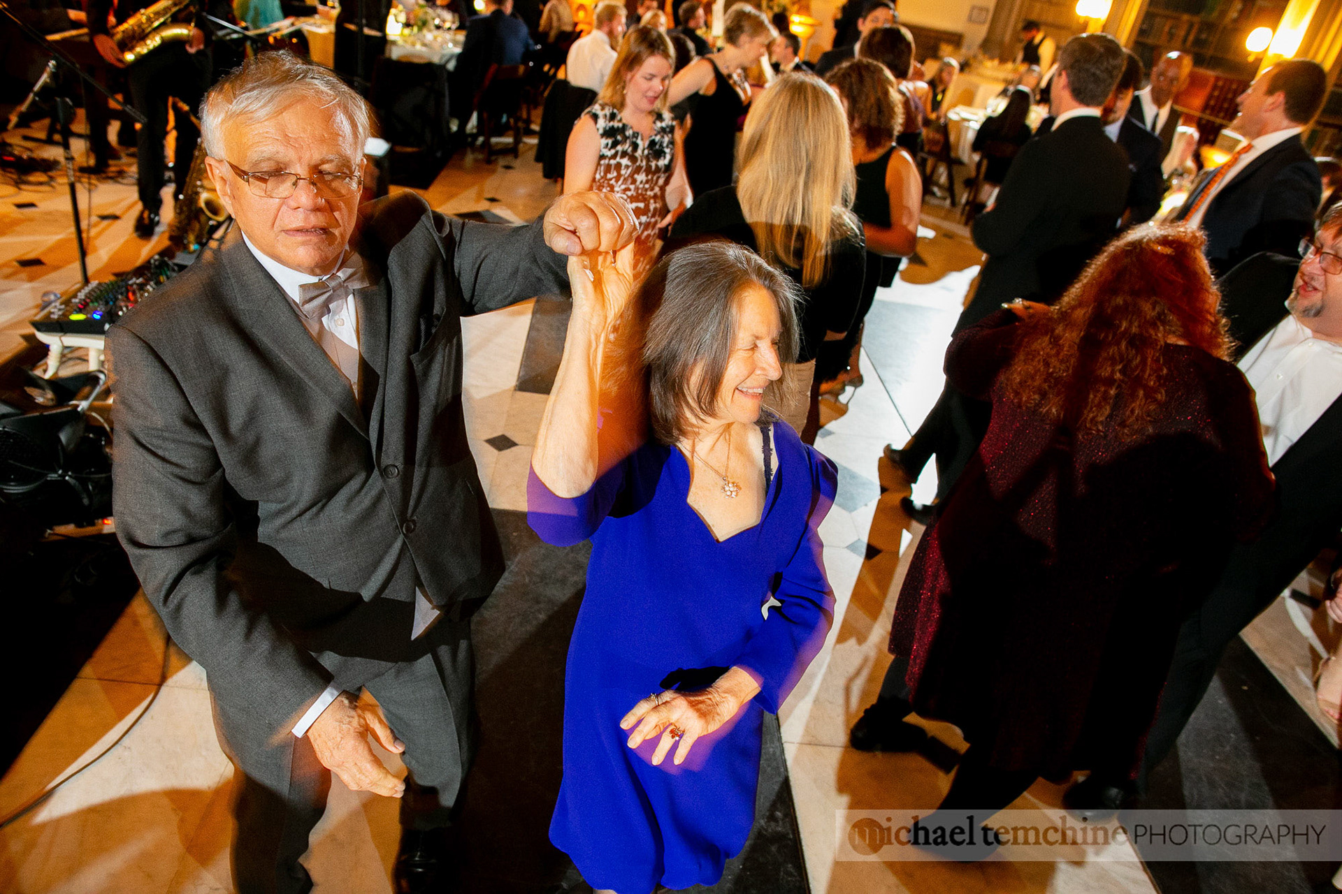 Denise and Sylvain's Peabody Institute wedding on March 2, 2019 in Baltimore, MD
