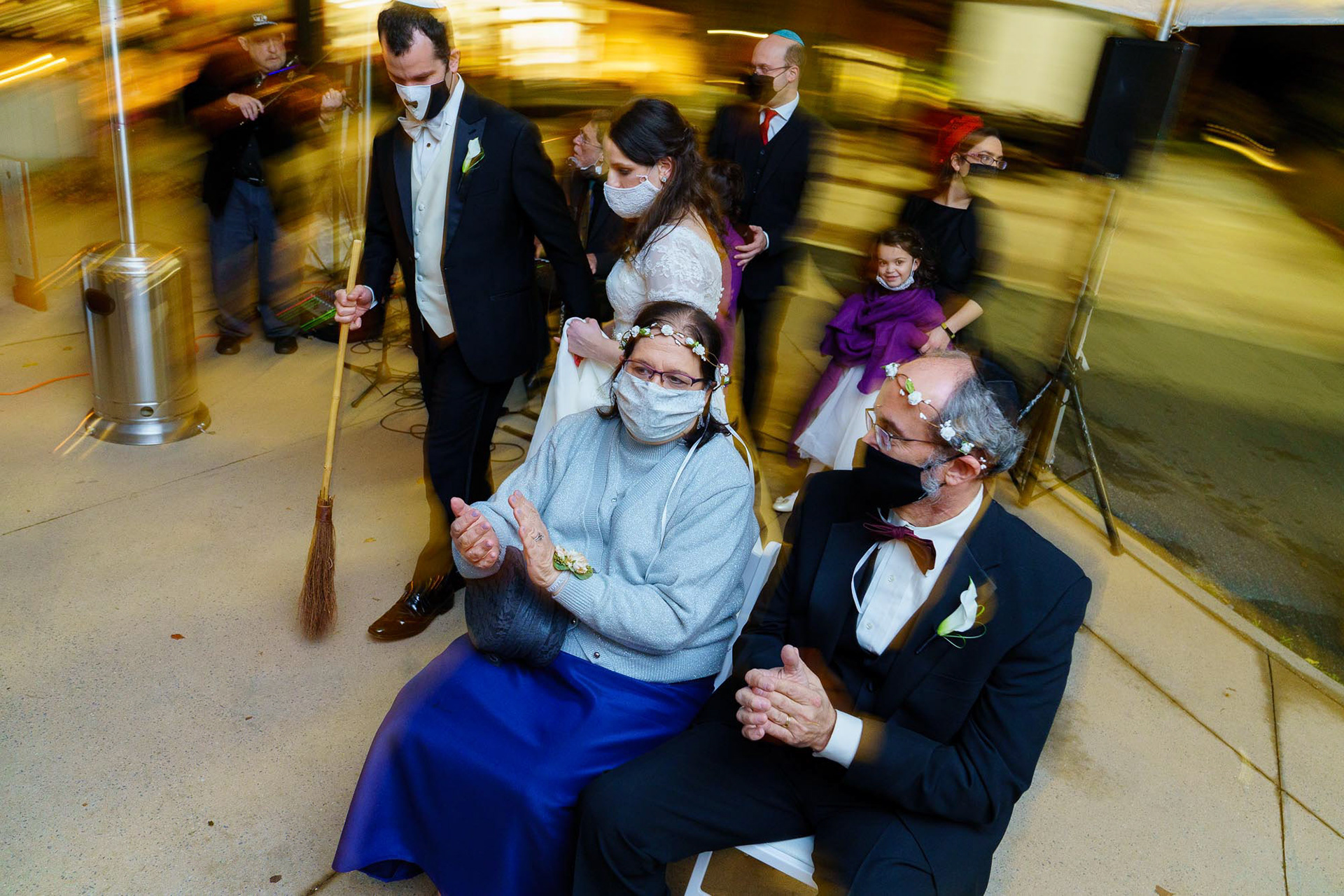 Shoshana and Dani wed at Brookside Gardens in Wheaton, MD on Sunday, November 1, 2020.