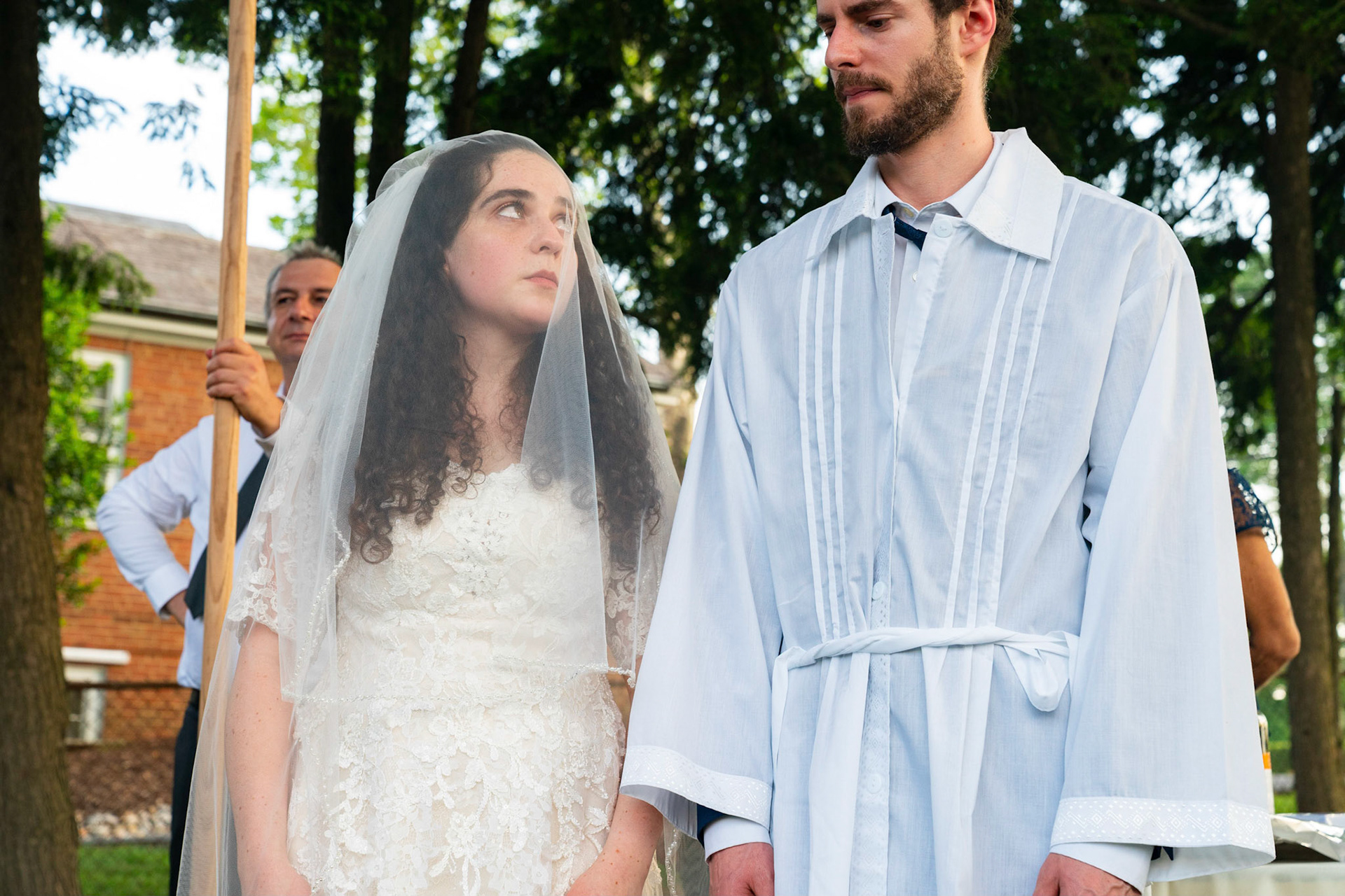 Leah and Gersh wed at the Woman’s Club of Chevy Chase on Sunday, june 6, 2021.