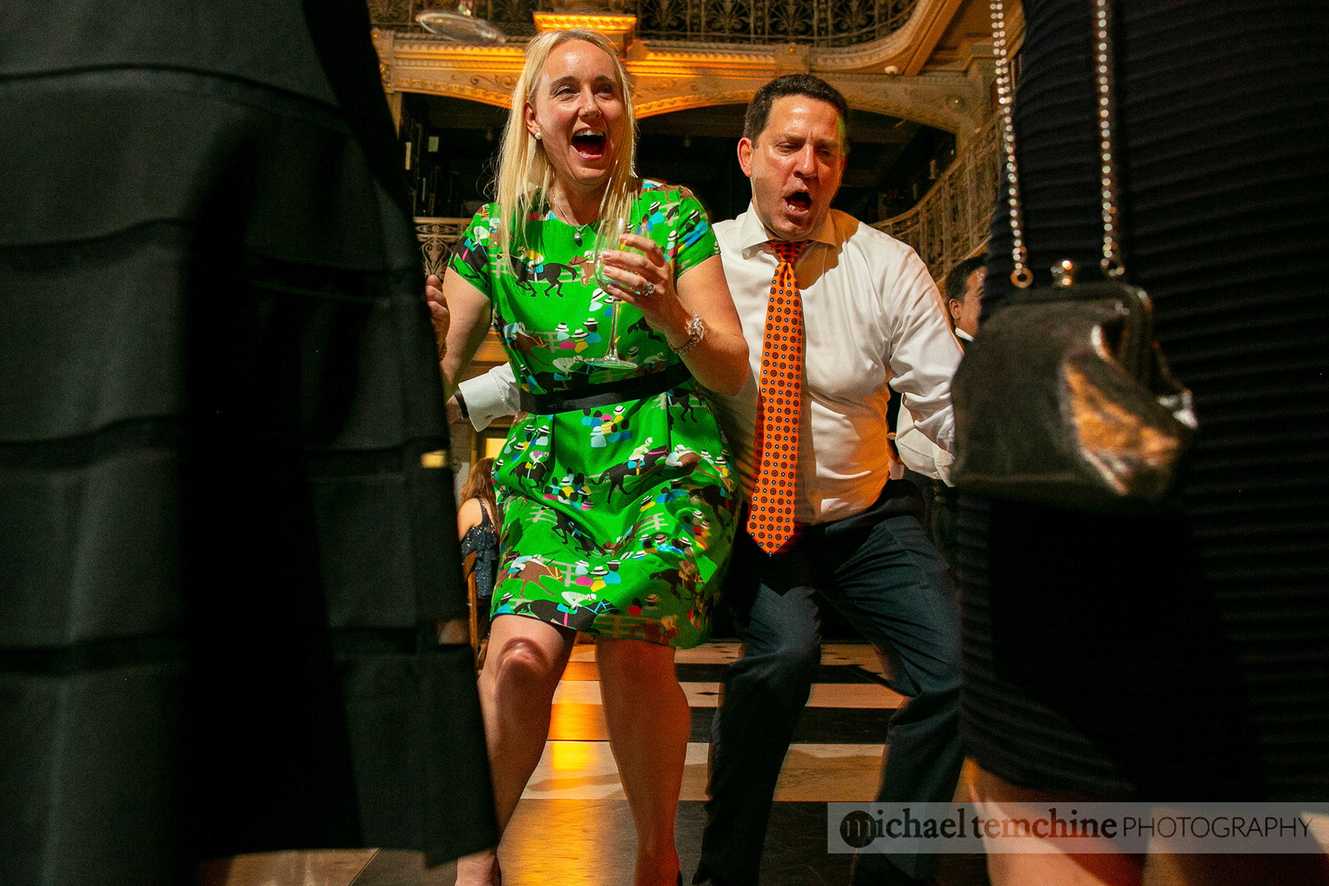 Denise and Sylvain's Peabody Institute wedding on March 2, 2019 in Baltimore, MD