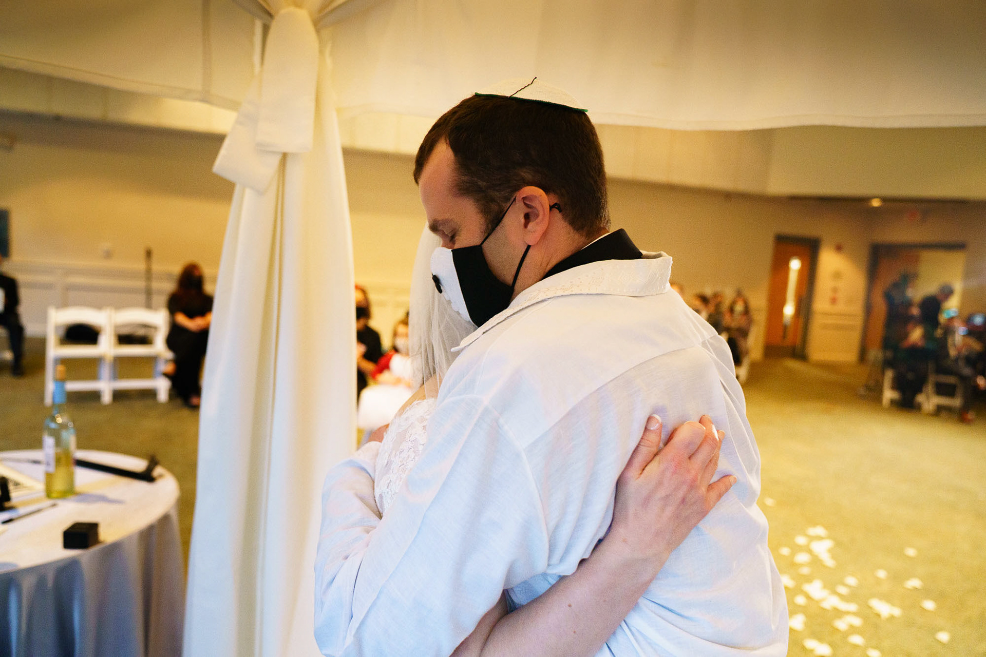 Shoshana and Dani wed at Brookside Gardens in Wheaton, MD on Sunday, November 1, 2020.