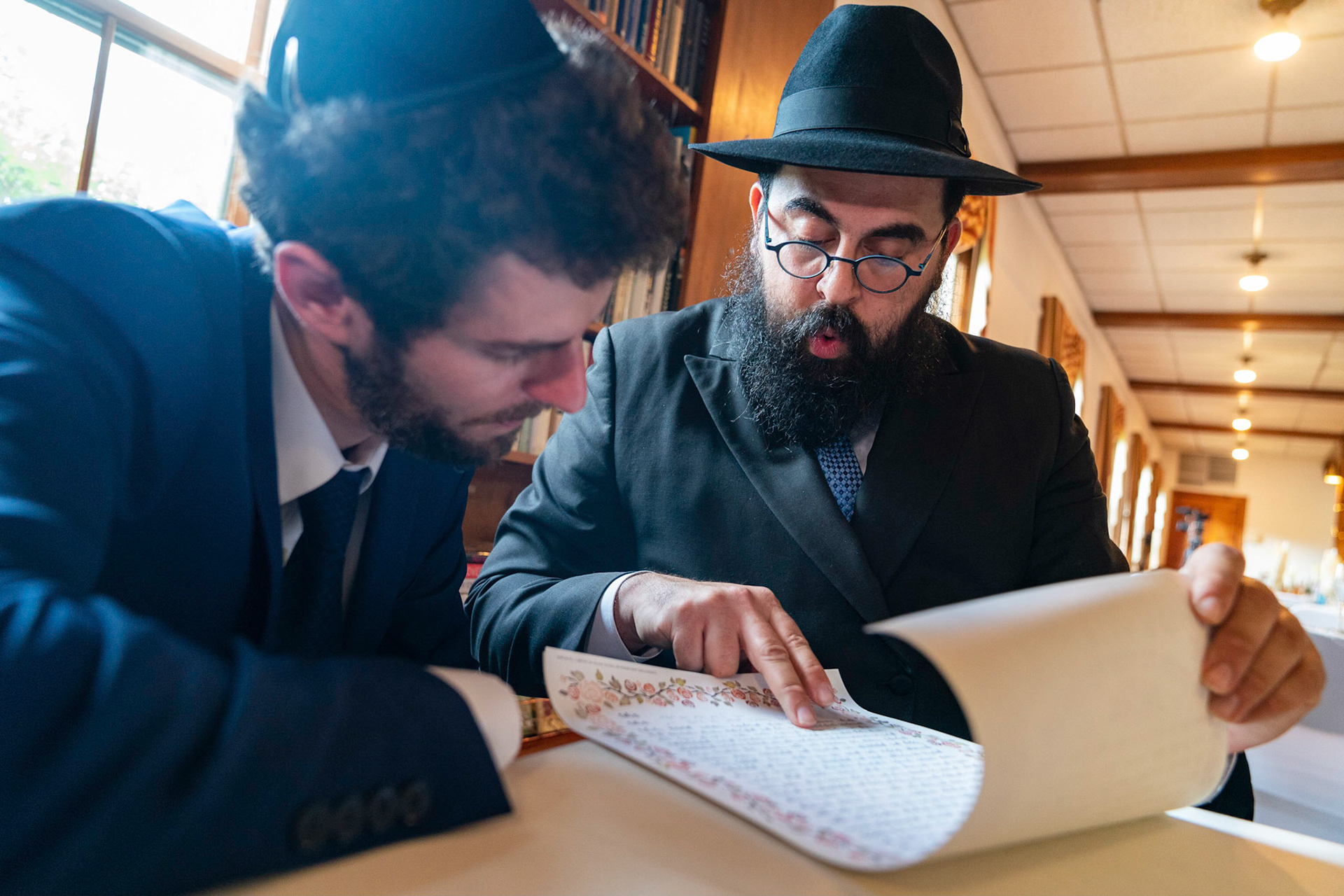 Leah and Gersh wed at the Woman’s Club of Chevy Chase on Sunday, june 6, 2021.