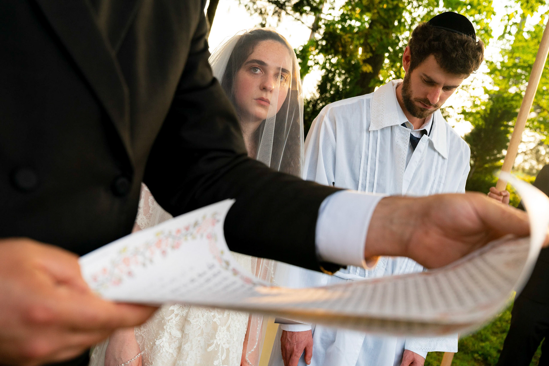 Leah and Gersh wed at the Woman’s Club of Chevy Chase on Sunday, june 6, 2021.