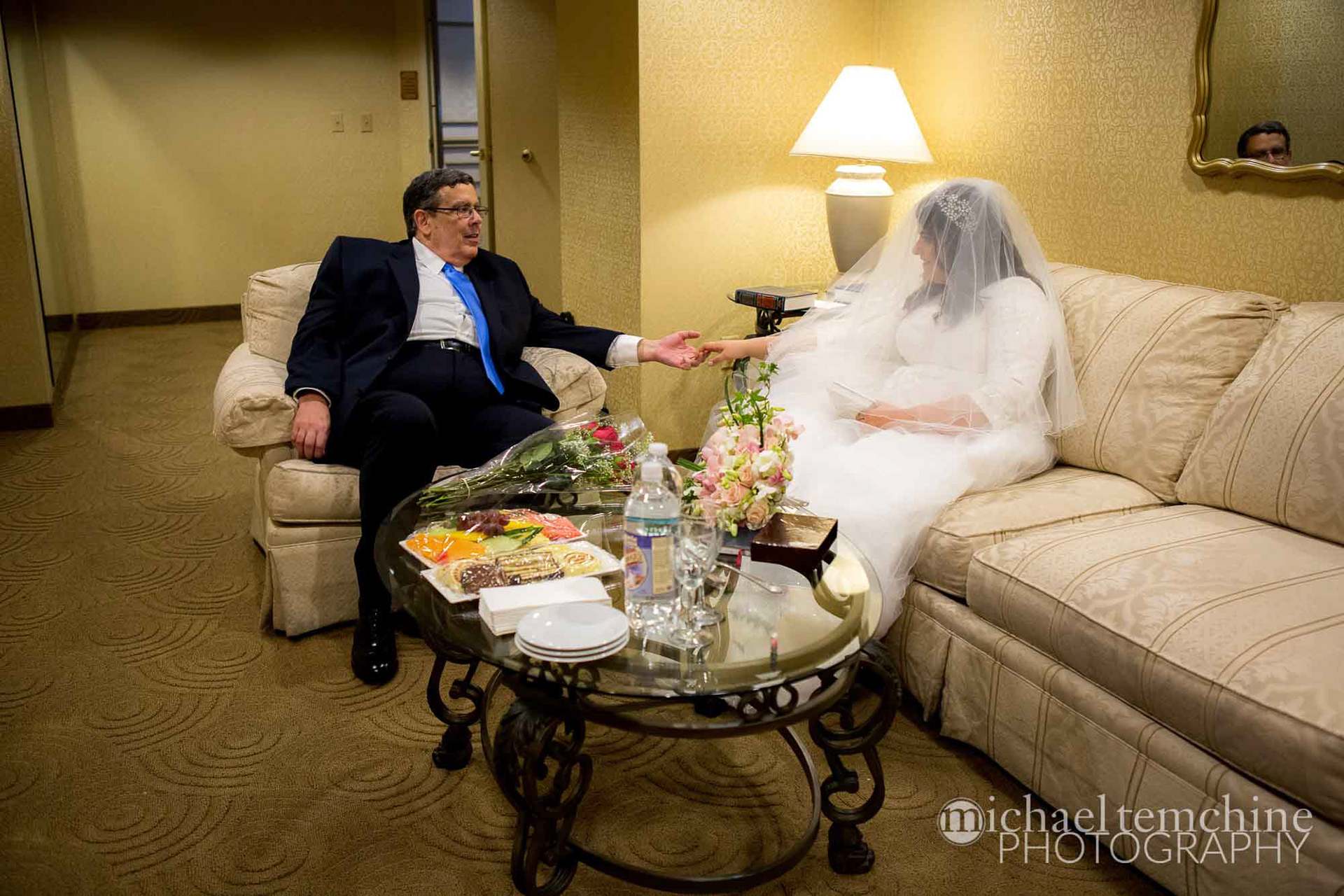 Tali and John's Frum Orthodox Jewish wedding at the Valley Mansion, Baltimore, MD on Sunday, March 17, 2019.