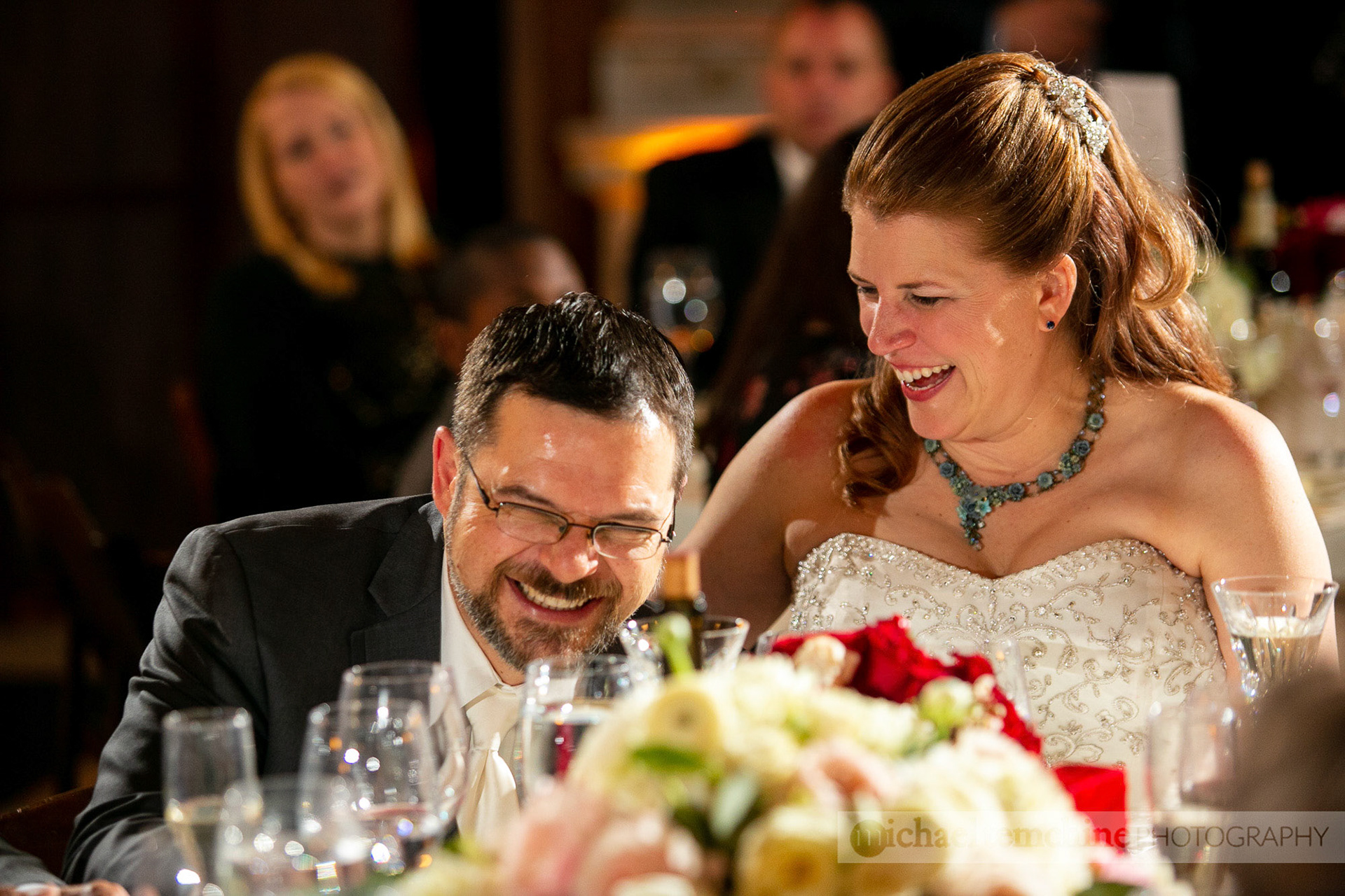 Denise and Sylvain's Peabody Institute wedding on March 2, 2019 in Baltimore, MD