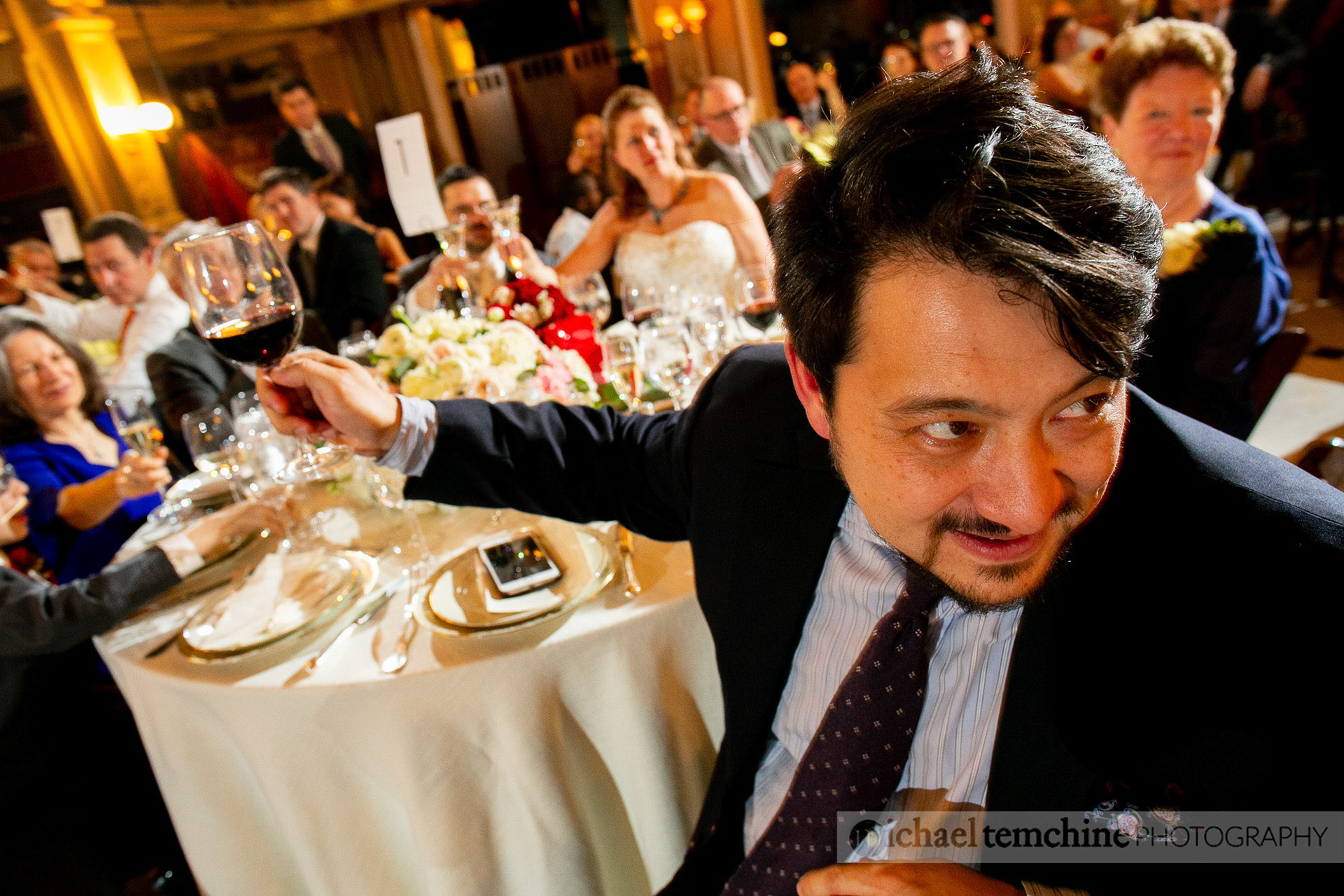 Denise and Sylvain's Peabody Institute wedding on March 2, 2019 in Baltimore, MD