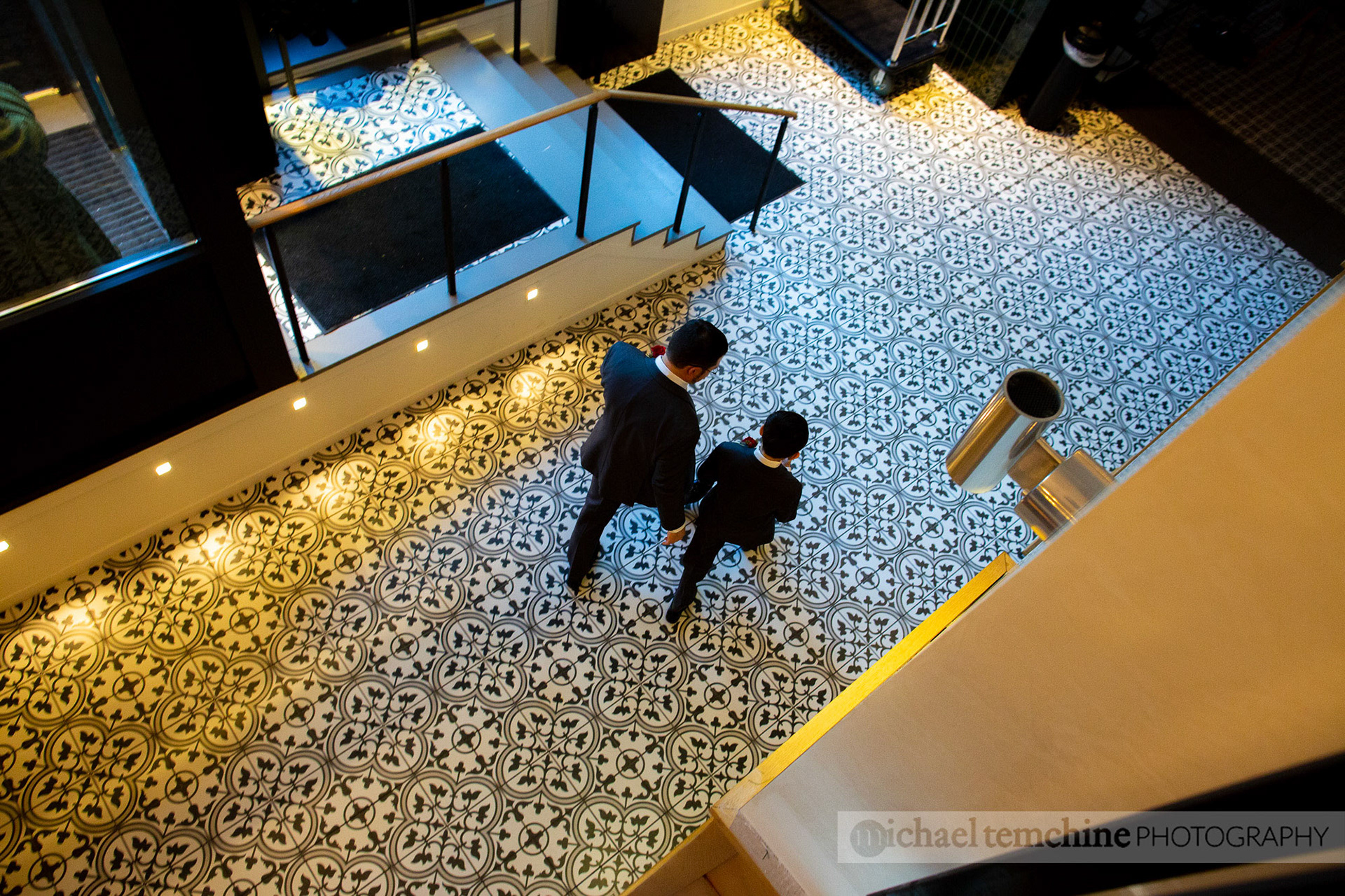 Denise and Sylvain's Peabody Institute wedding on March 2, 2019 in Baltimore, MD