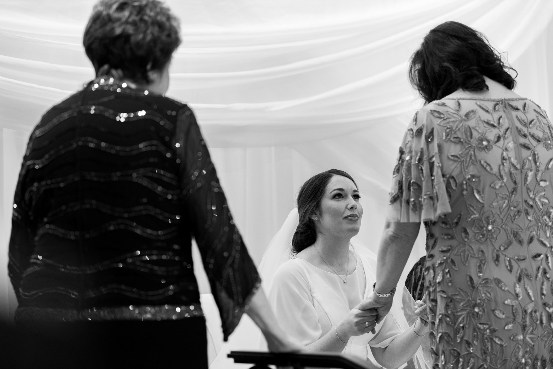 Wedding of Rebecca and Elliot at Beth Tfiloh in Pikesville, MD on Sunday, December 12, 2021.