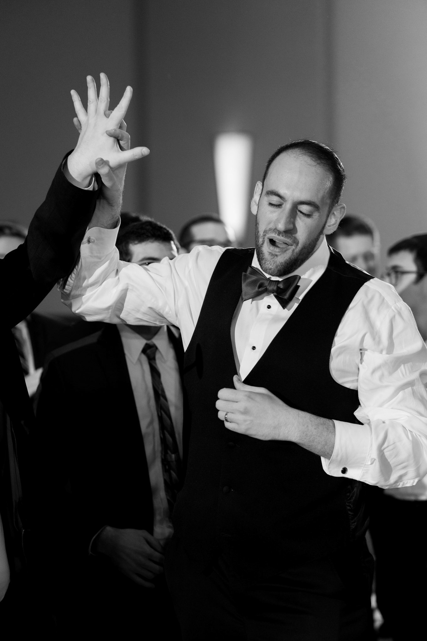 Wedding of Rebecca and Elliot at Beth Tfiloh in Pikesville, MD on Sunday, December 12, 2021.