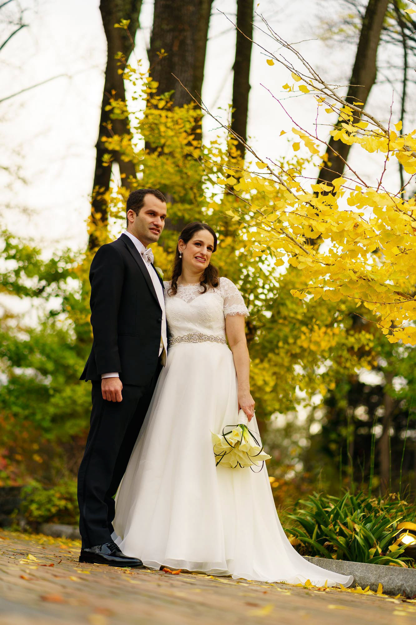 Shoshana and Dani wed at Brookside Gardens in Wheaton, MD on Sunday, November 1, 2020.