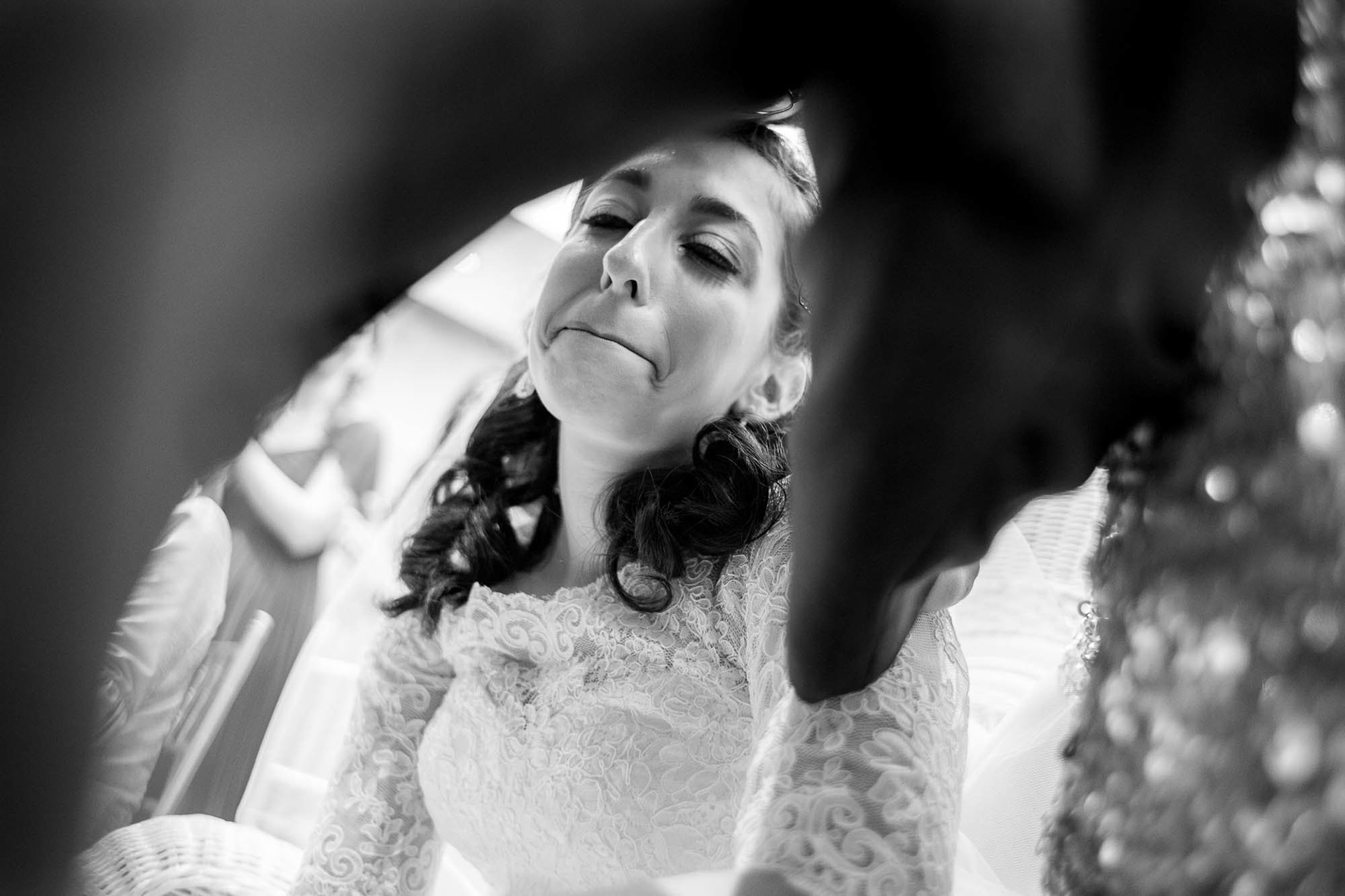 Arienne and Avi wed at Beth Tfiloh on Sunday, June10, 2018.