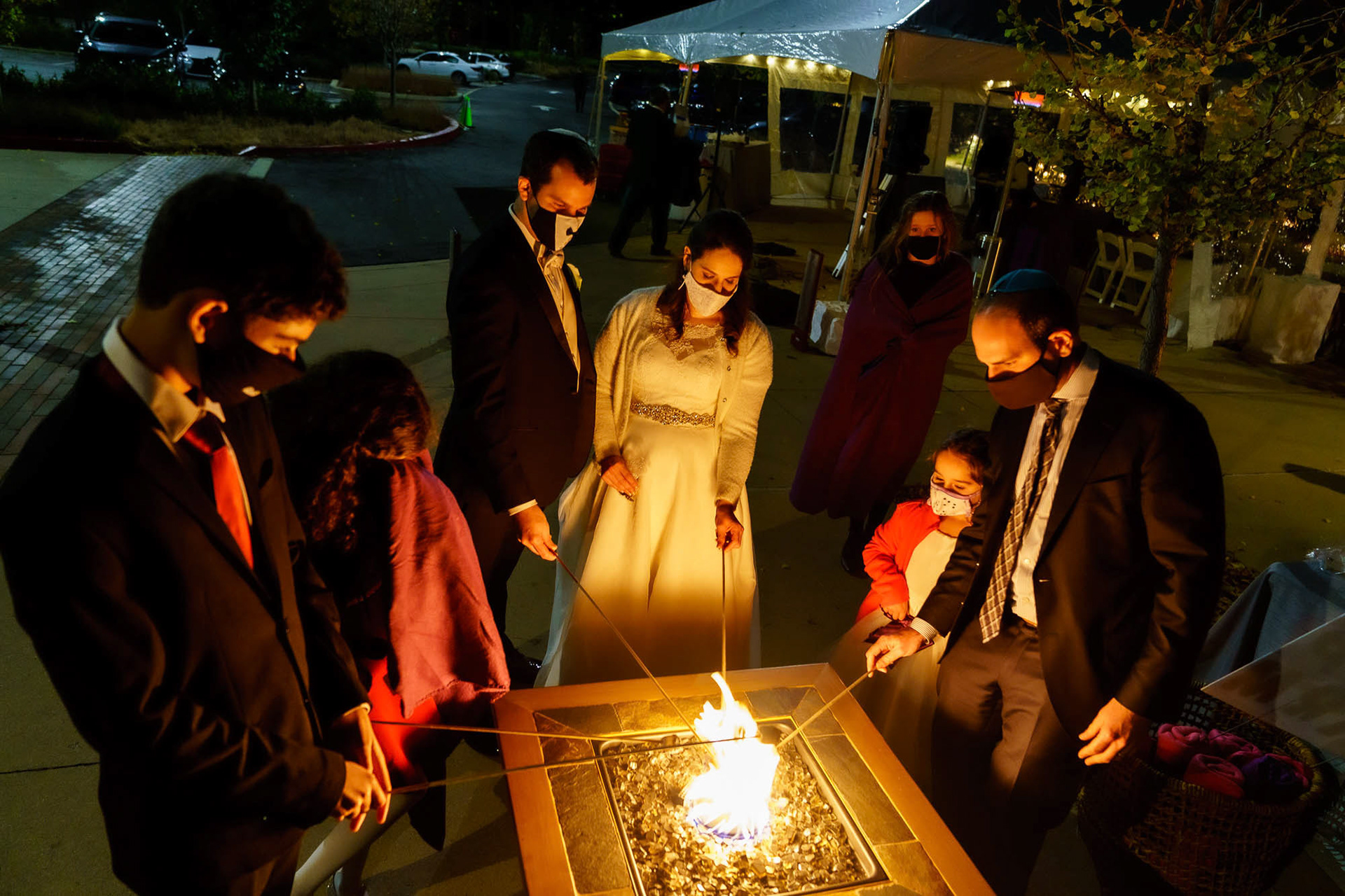 Shoshana and Dani wed at Brookside Gardens in Wheaton, MD on Sunday, November 1, 2020.