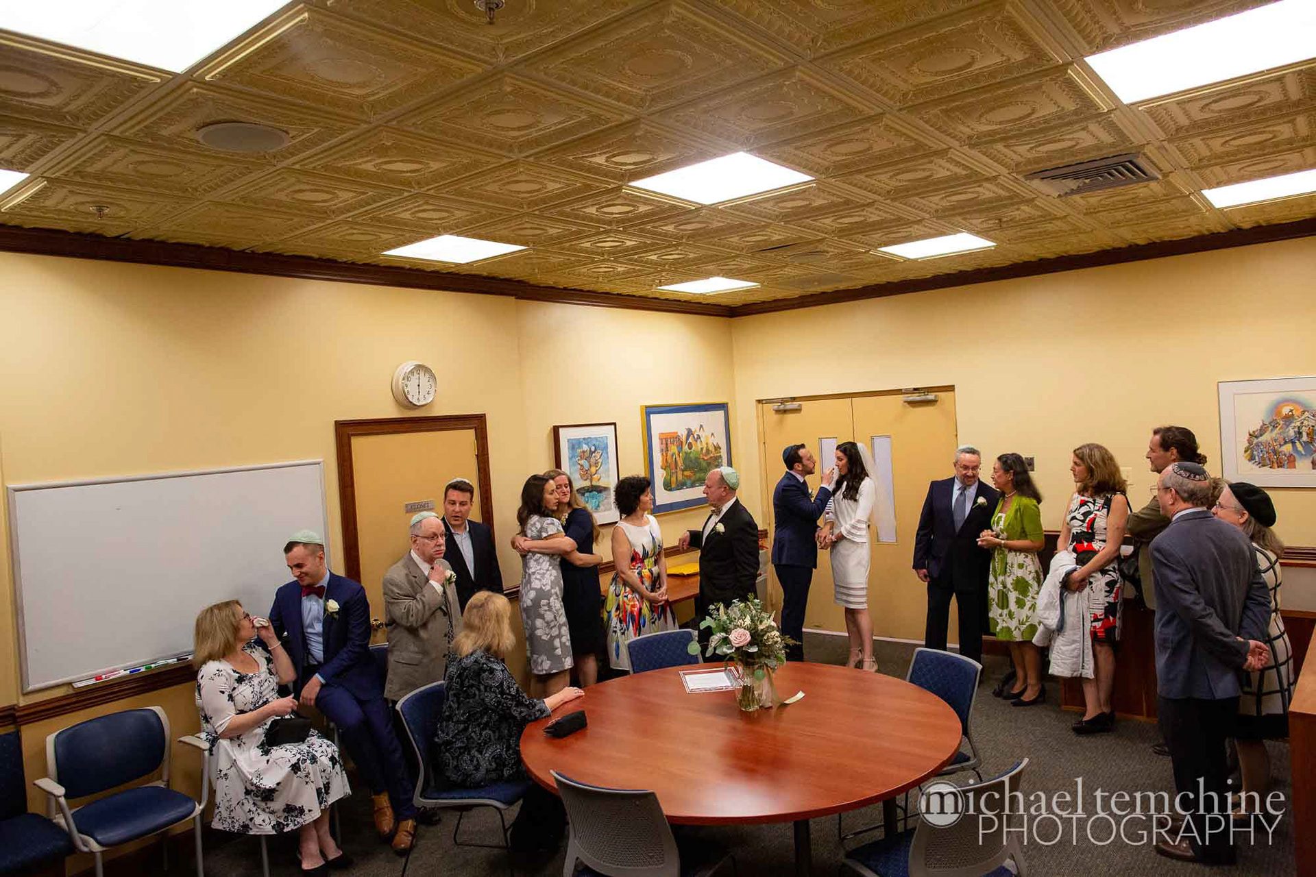 Julie and Michael wed at Moses Montefiore in Baltimore, MD on Sunday, May 5, 2019.