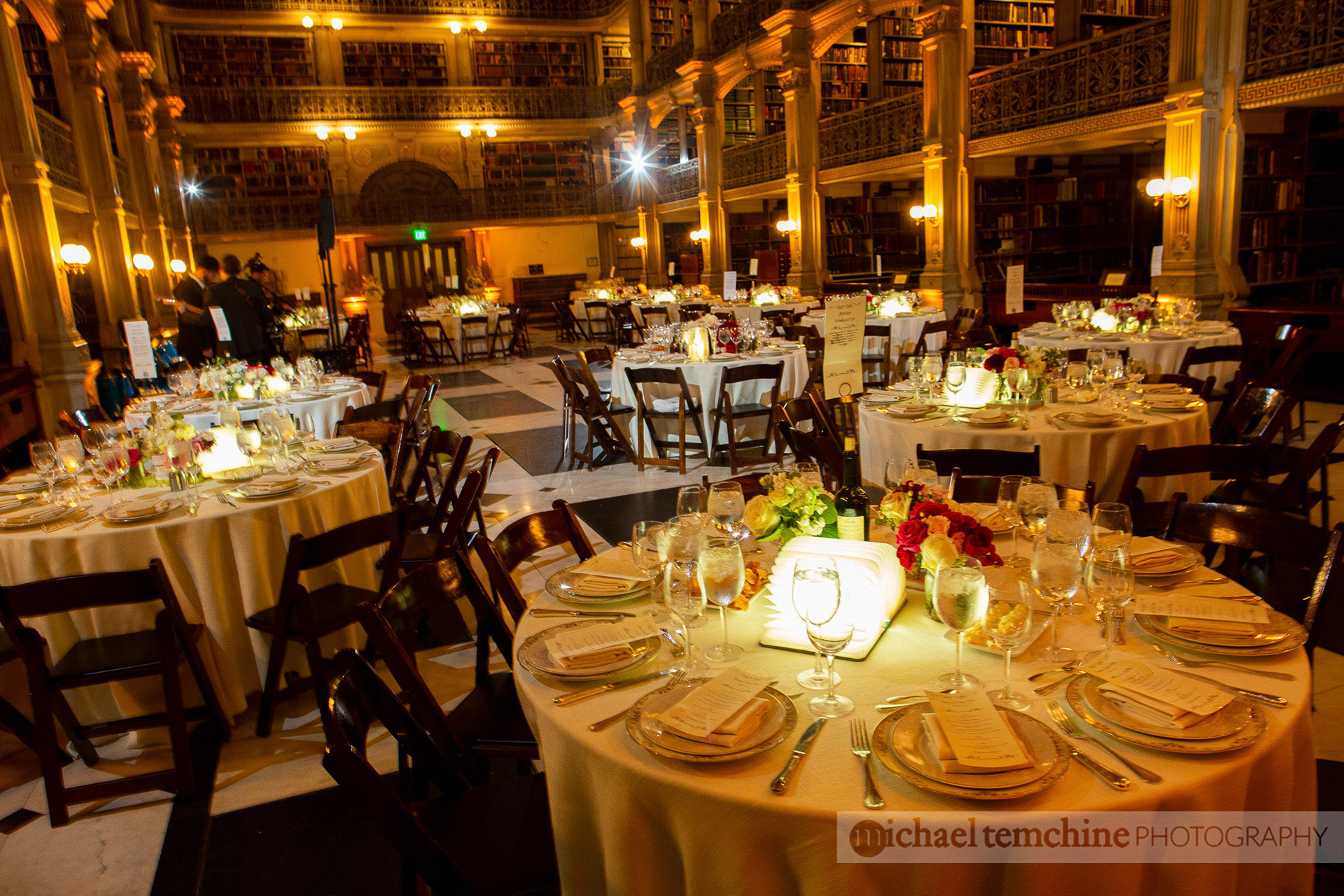Denise and Sylvain's Peabody Institute wedding on March 2, 2019 in Baltimore, MD