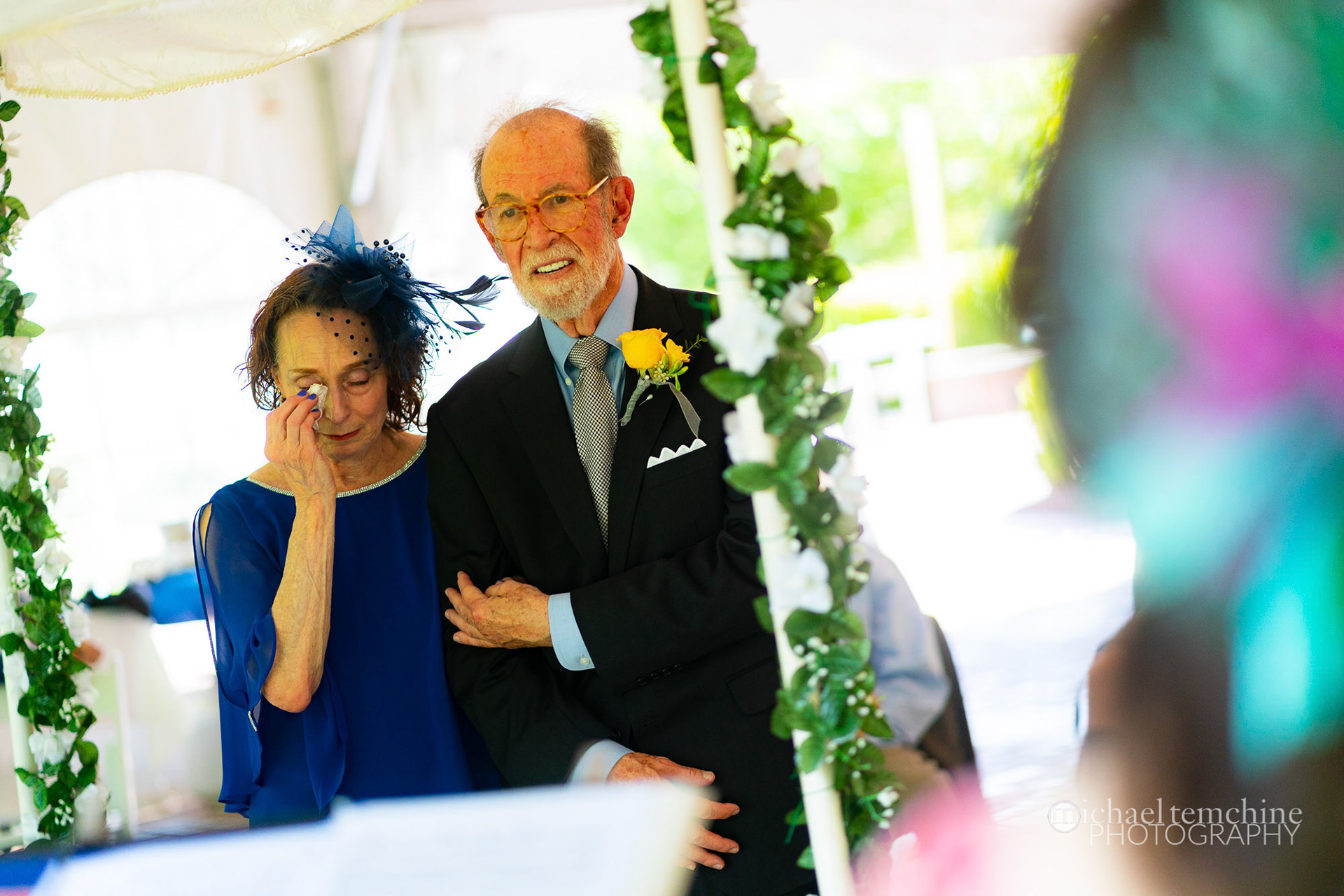Phyllis and Bernie wed at King’s Contrivance on Sunday, May 23, 2021.