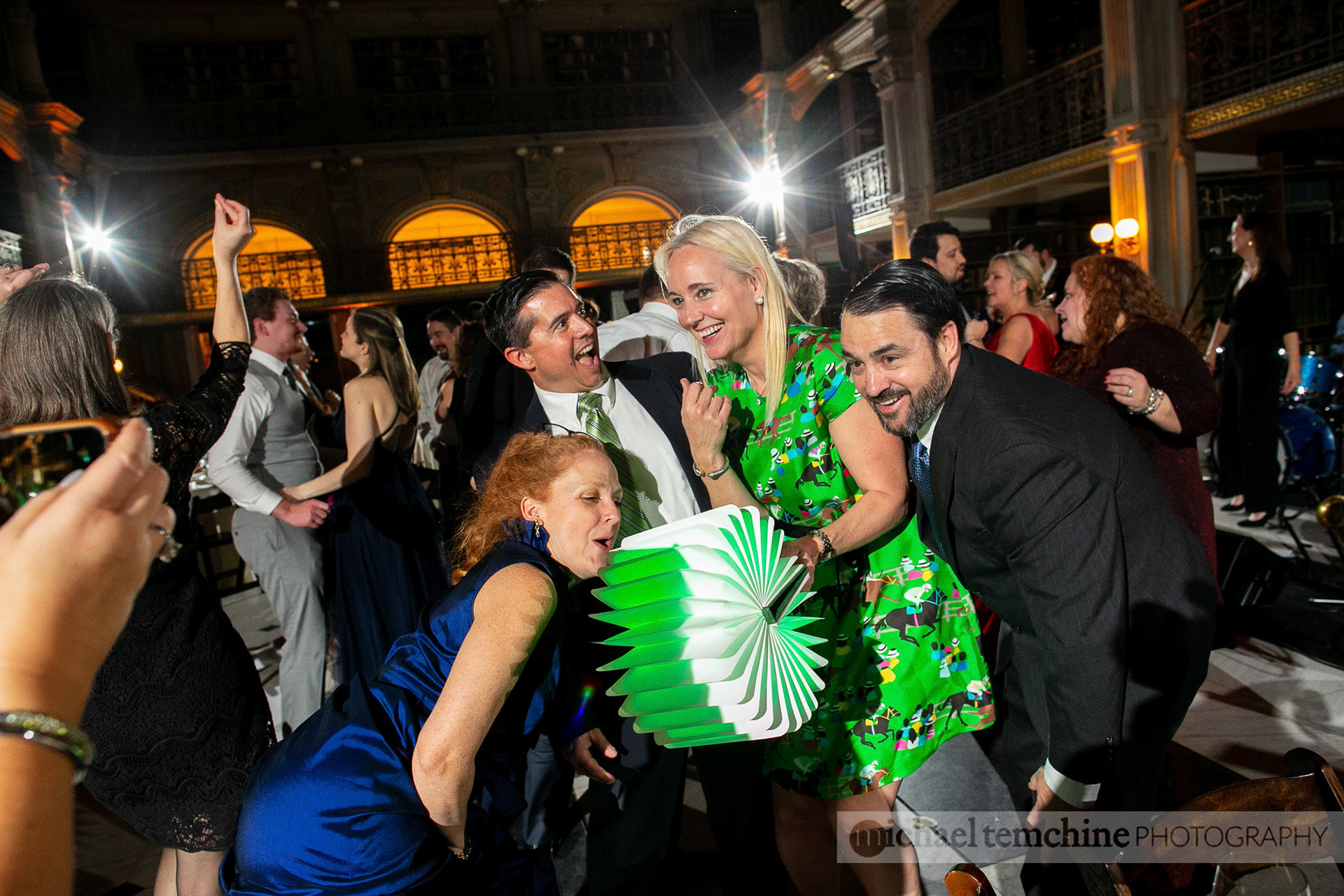 Denise and Sylvain's Peabody Institute wedding on March 2, 2019 in Baltimore, MD