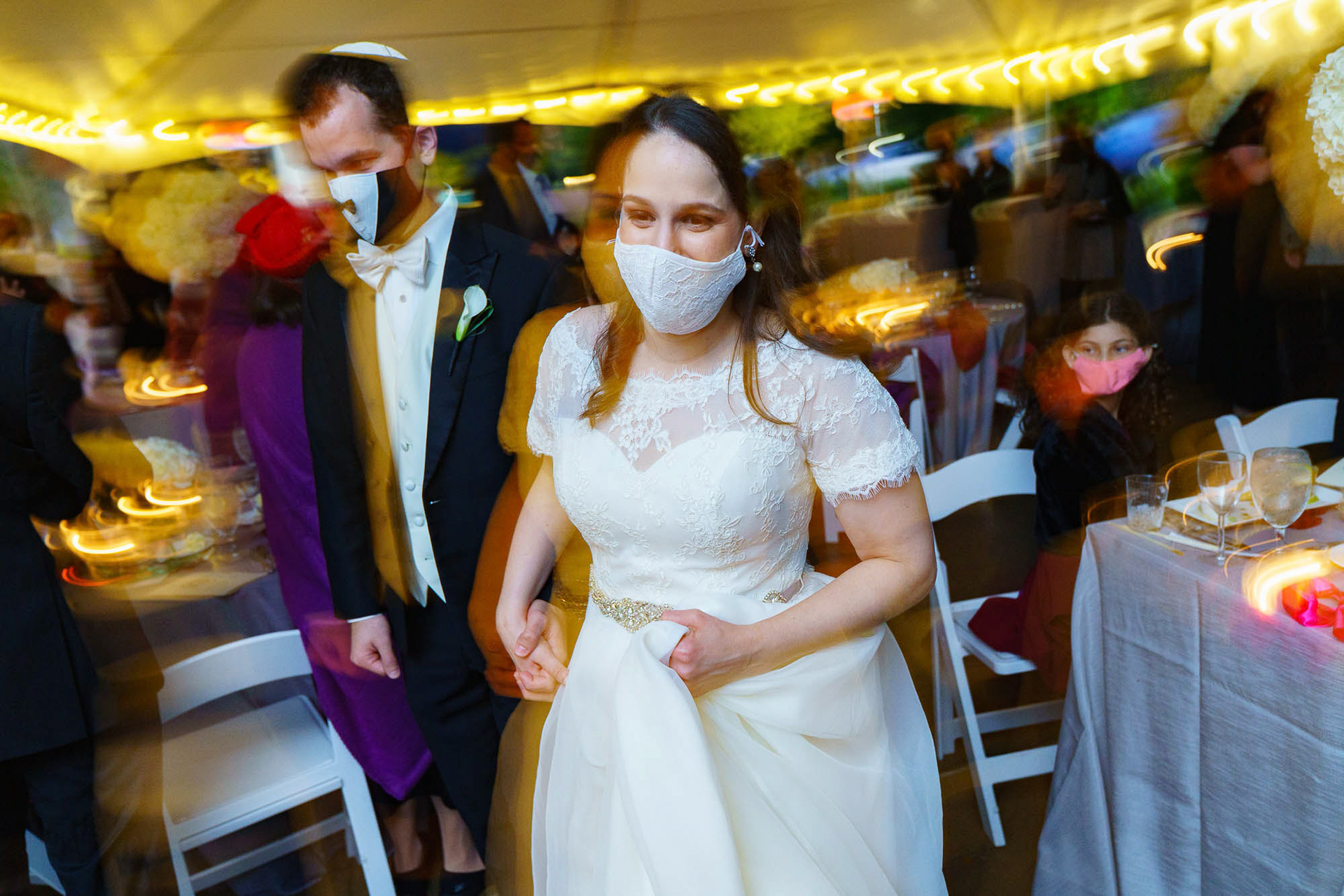 Shoshana and Dani wed at Brookside Gardens in Wheaton, MD on Sunday, November 1, 2020.