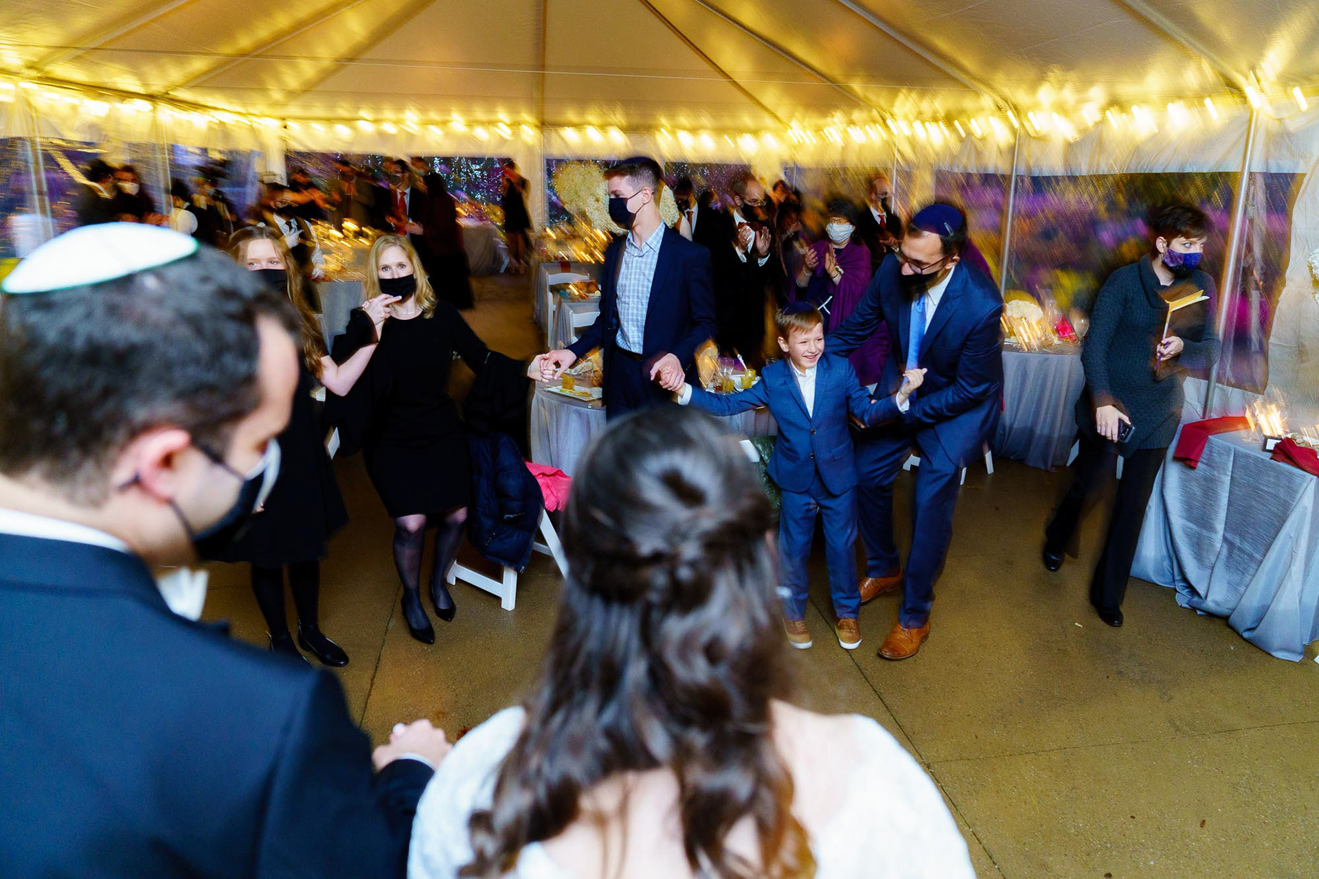 Shoshana and Dani wed at Brookside Gardens in Wheaton, MD on Sunday, November 1, 2020.