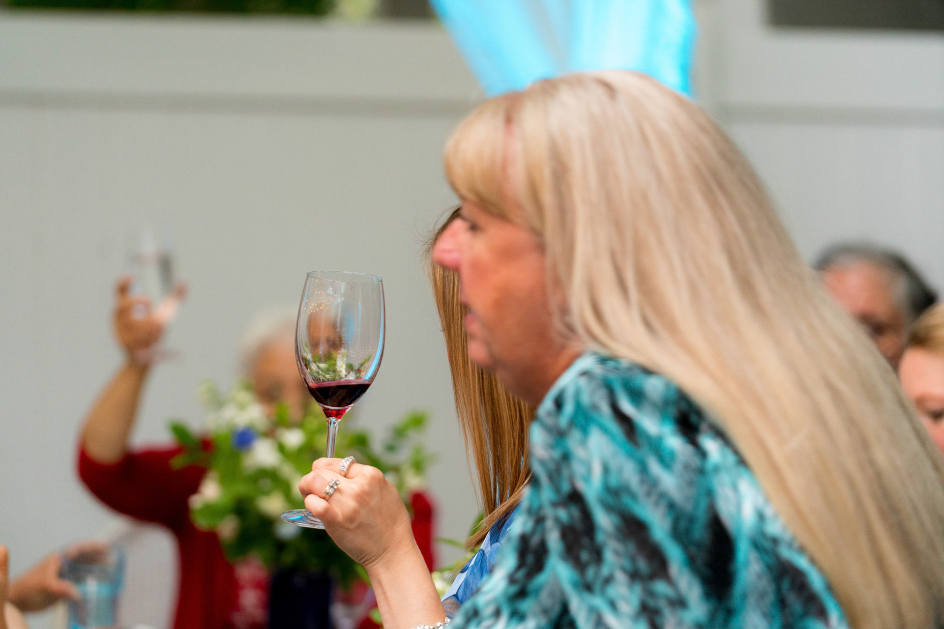 Marina and Mike’s intimate wedding at their home in Arlington, VA.