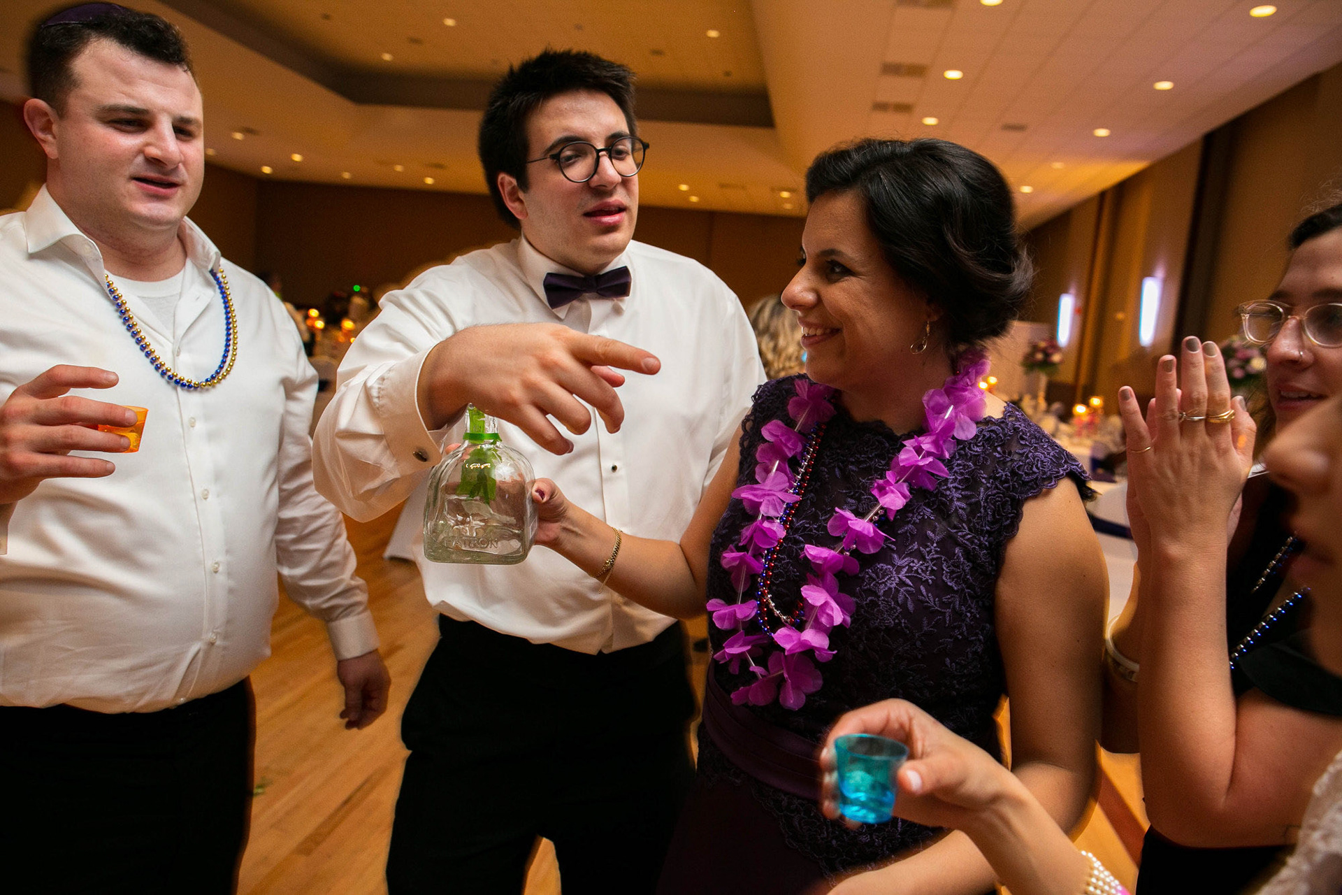 Belen and Barry wed at Beth Tfiloh on Sunday, October 7, 2018.