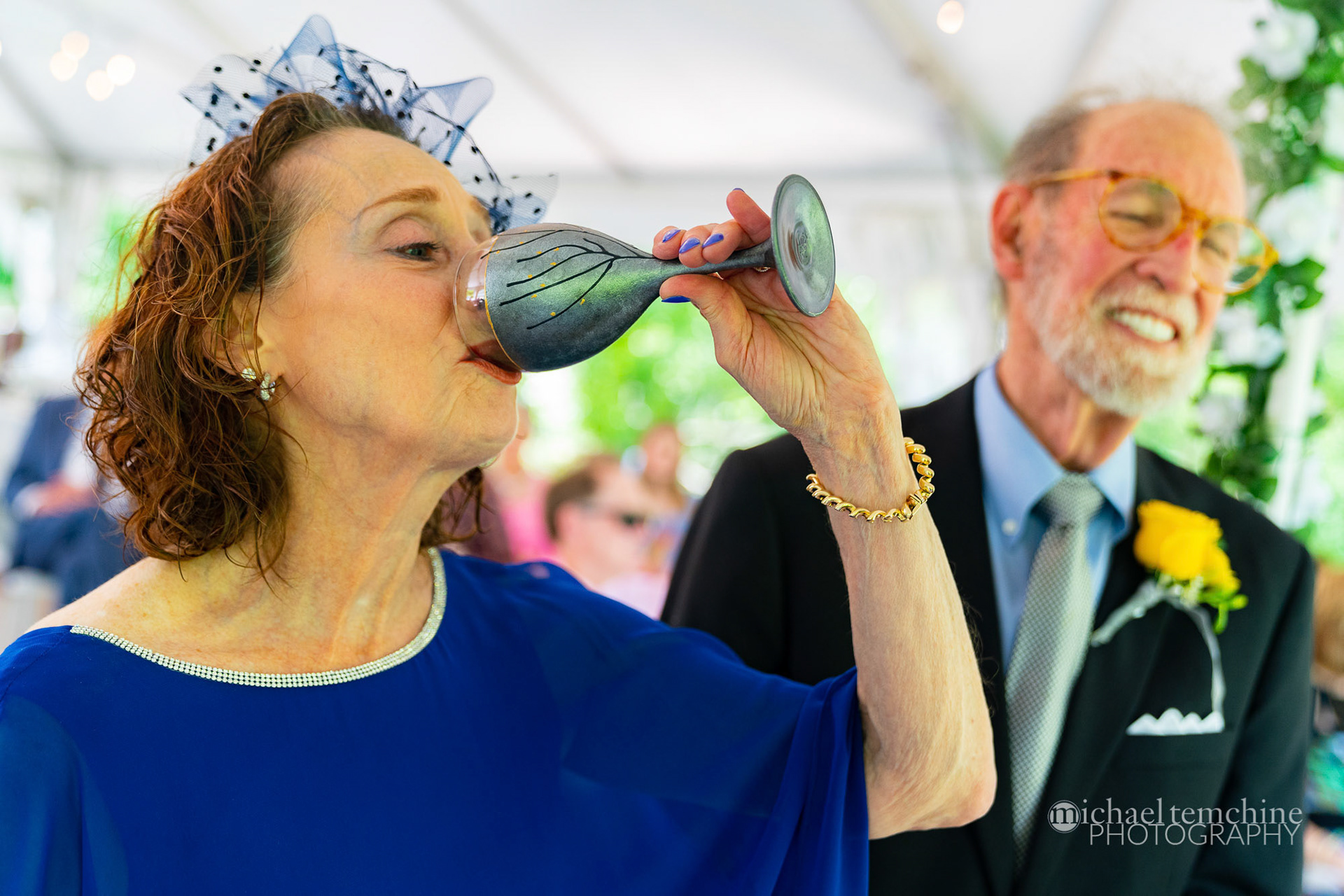 Phyllis and Bernie wed at King’s Contrivance on Sunday, May 23, 2021.