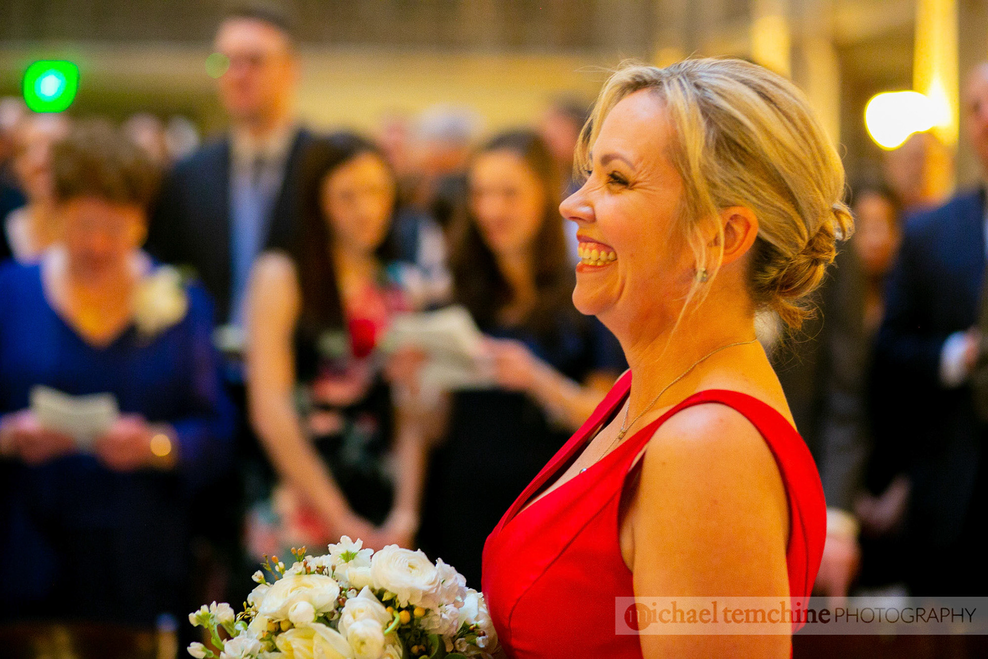 Denise and Sylvain's Peabody Institute wedding on March 2, 2019 in Baltimore, MD