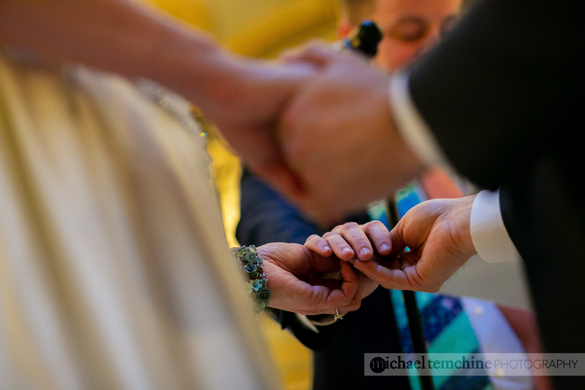Denise and Sylvain's Peabody Institute wedding on March 2, 2019 in Baltimore, MD