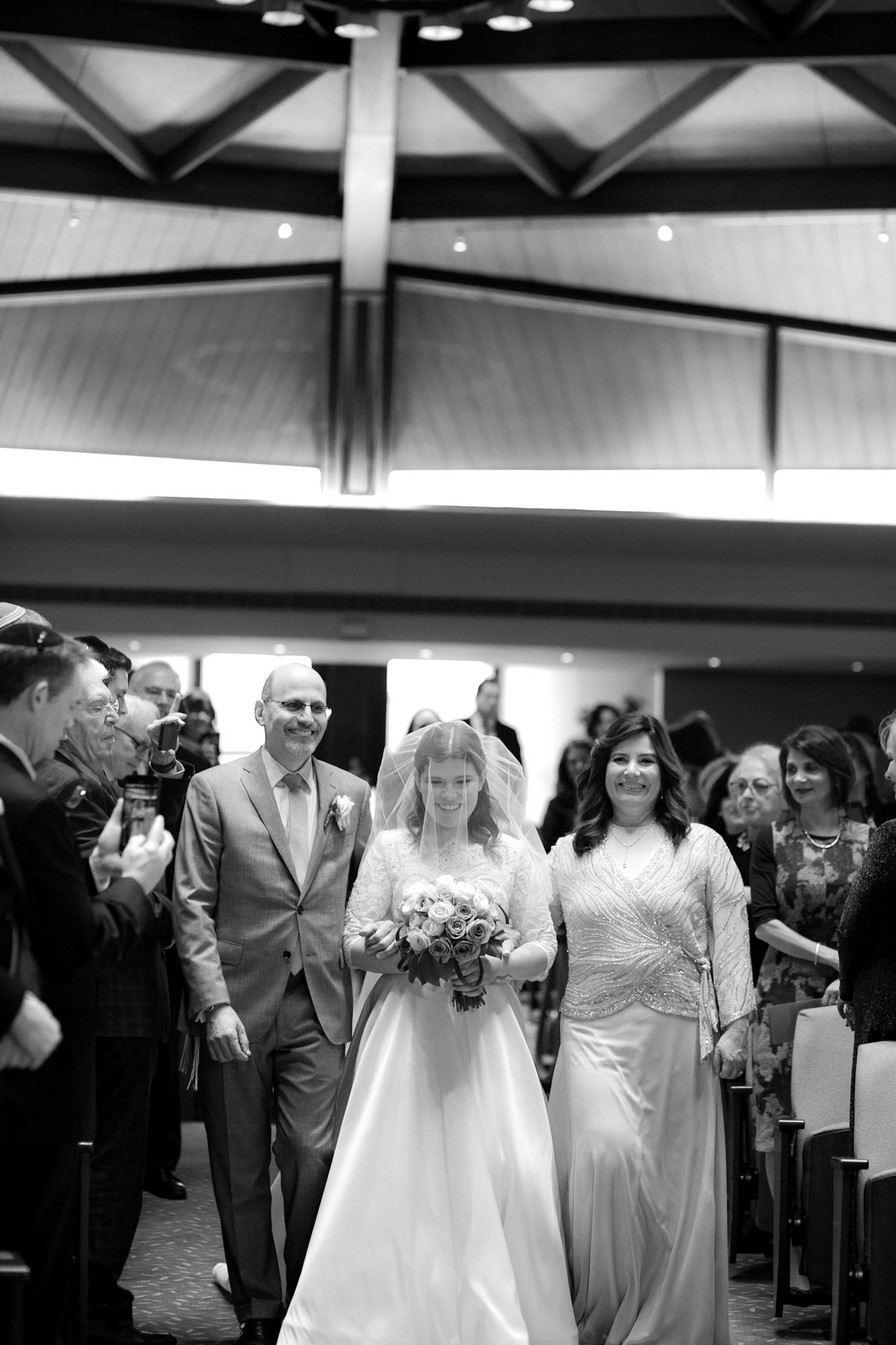 Alison and Shai wed at Beth Tfiloh in Baltimore, MD on Sunday, December 23, 2018.