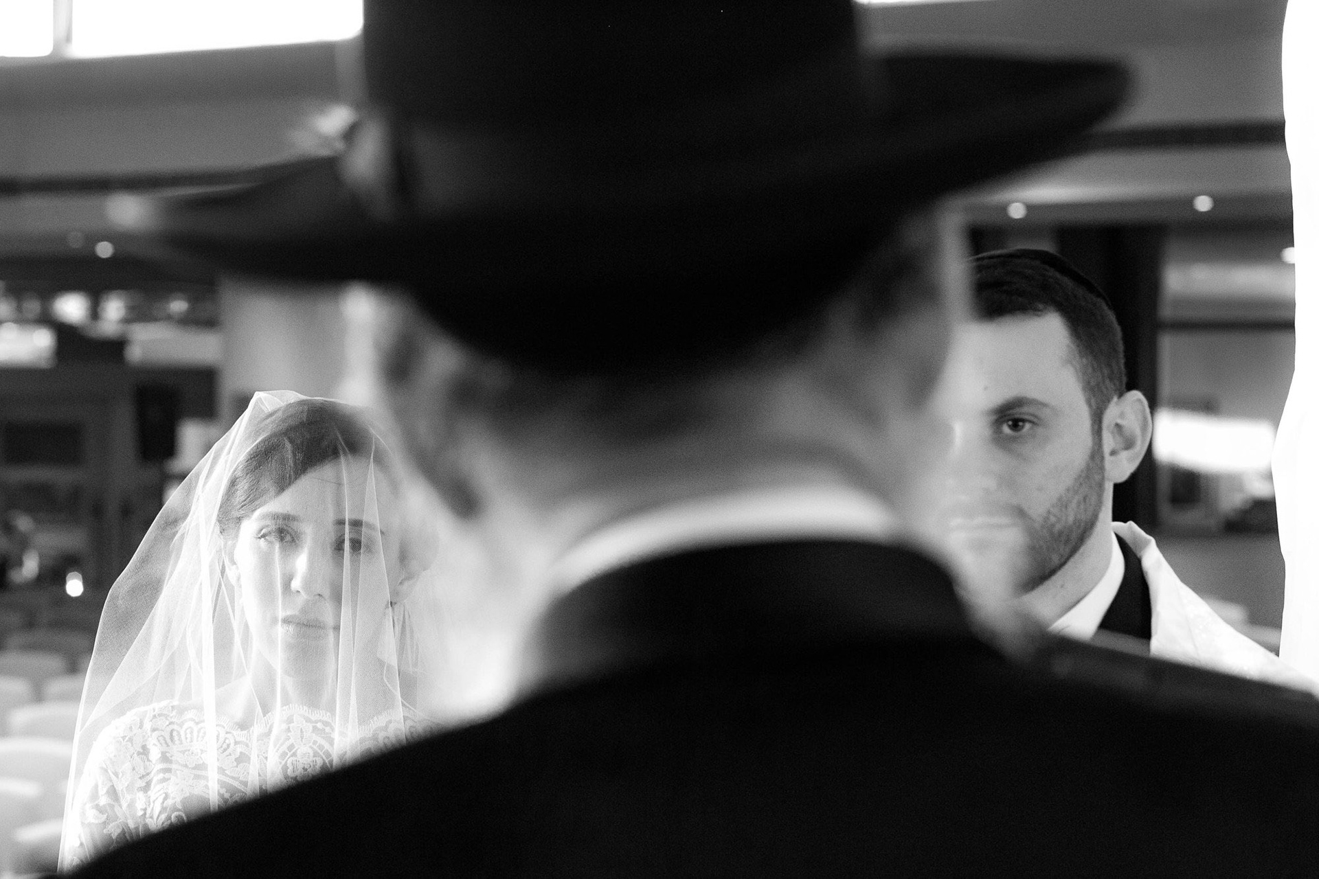 Belen and Barry wed at Beth Tfiloh on Sunday, October 7, 2018.