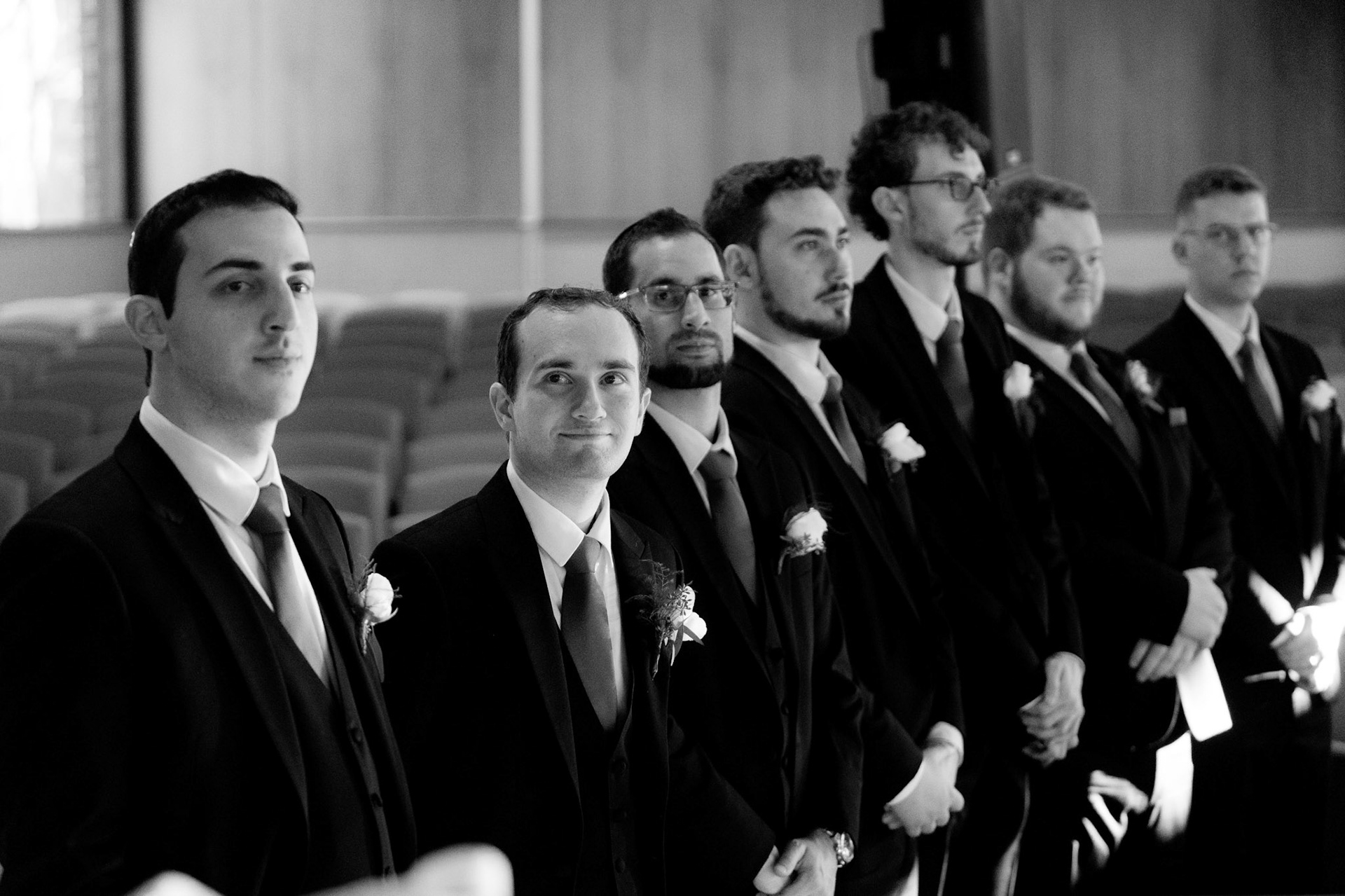 Wedding of Rebecca and Elliot at Beth Tfiloh in Pikesville, MD on Sunday, December 12, 2021.