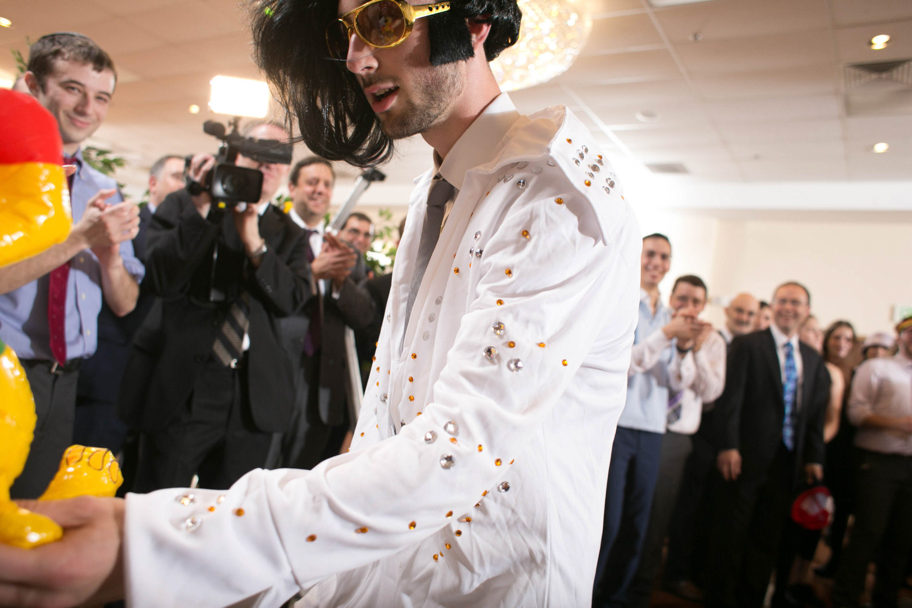 Rebecca and Gavriel's wedding at Shomrei Emunah on Sunday, November 22, 2015.