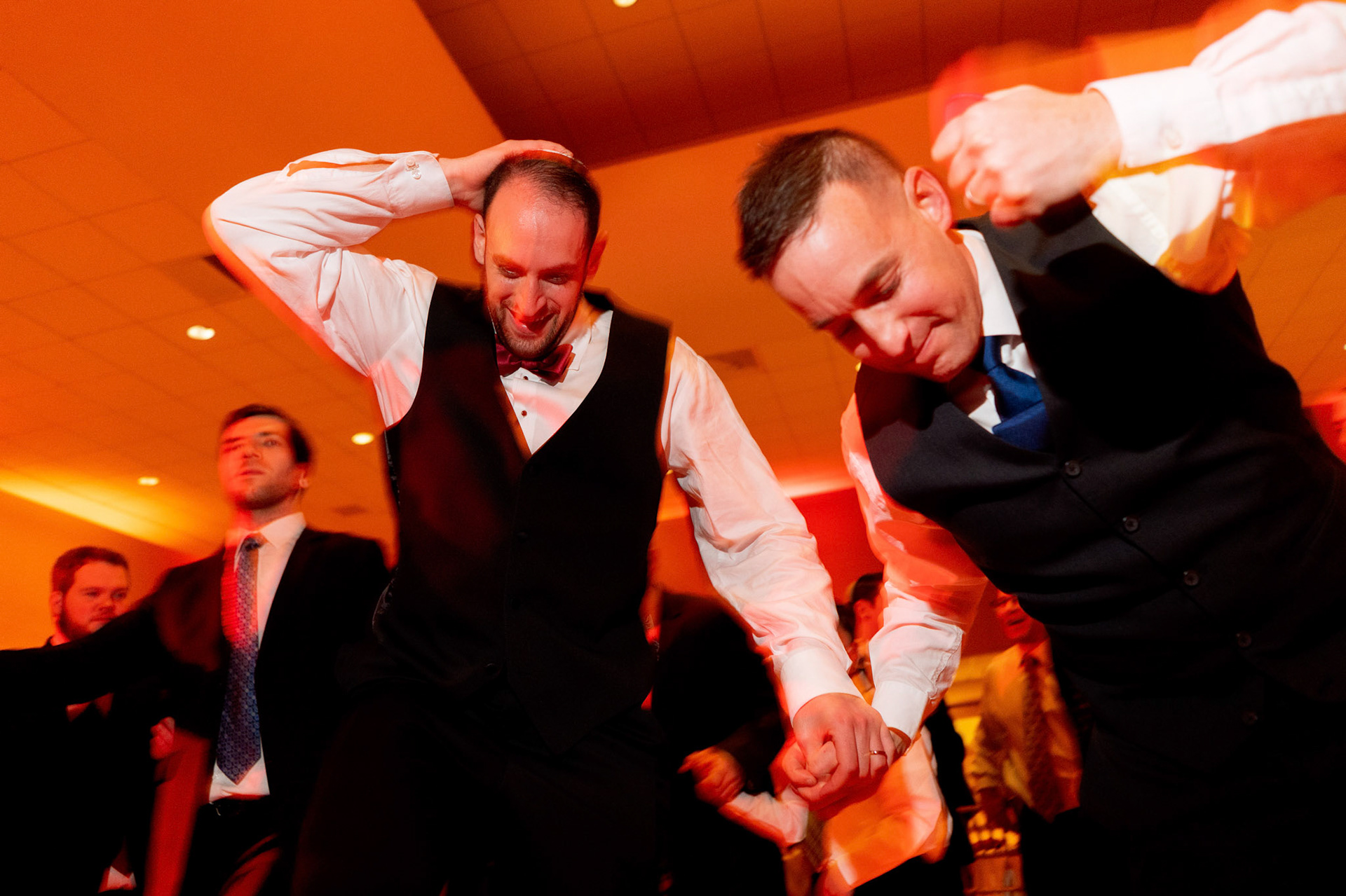 Wedding of Rebecca and Elliot at Beth Tfiloh in Pikesville, MD on Sunday, December 12, 2021.