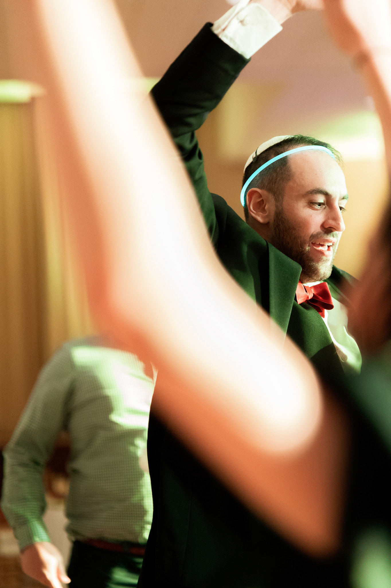 Wedding of Rebecca and Elliot at Beth Tfiloh in Pikesville, MD on Sunday, December 12, 2021.