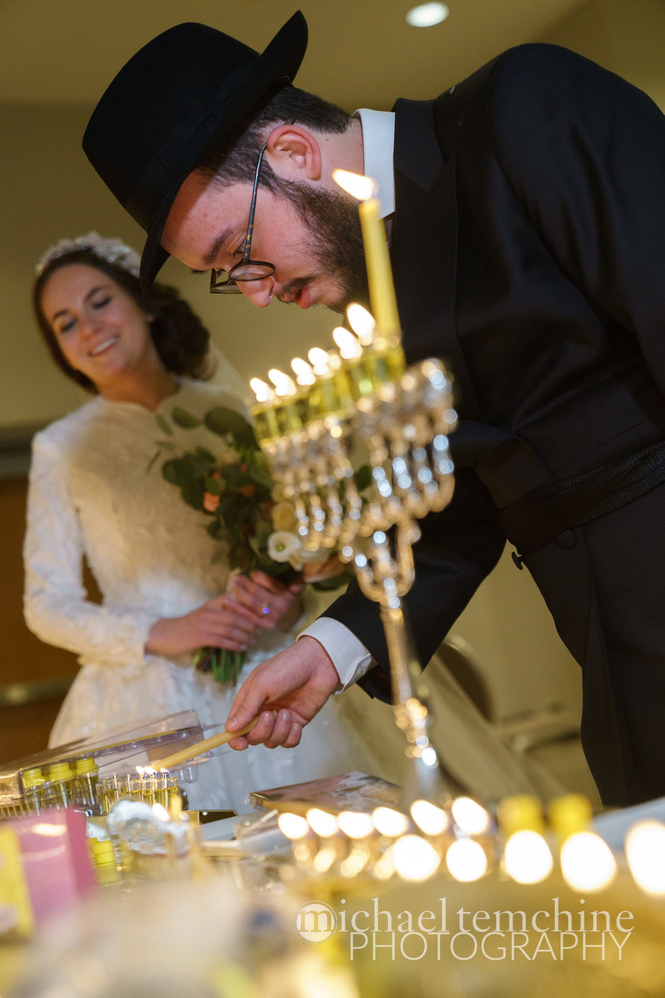 Wedding of Beila and Mendel on Tuesday, December 15, 2020.