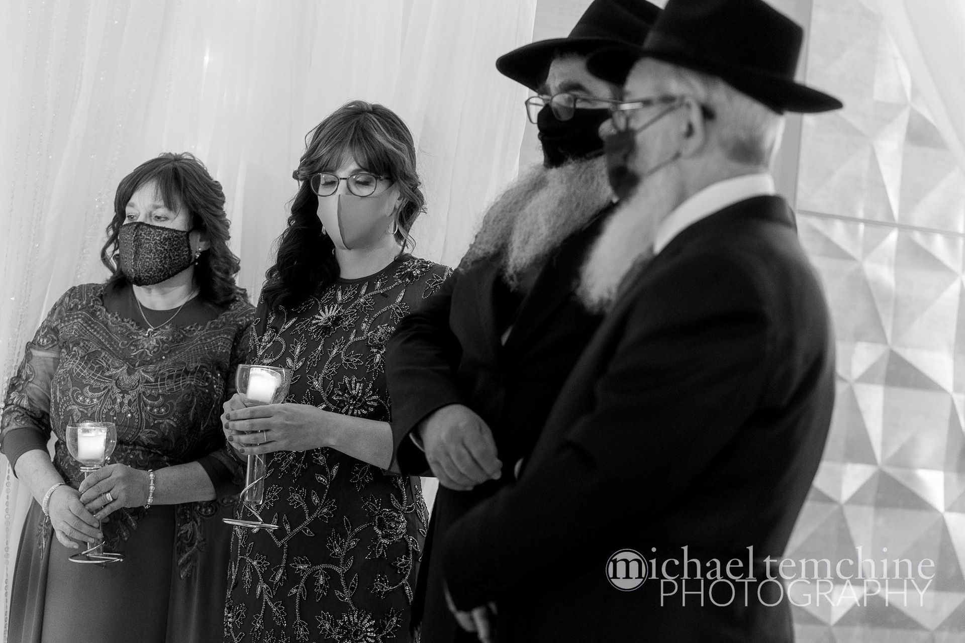 Wedding of Beila and Mendel on Tuesday, December 15, 2020.