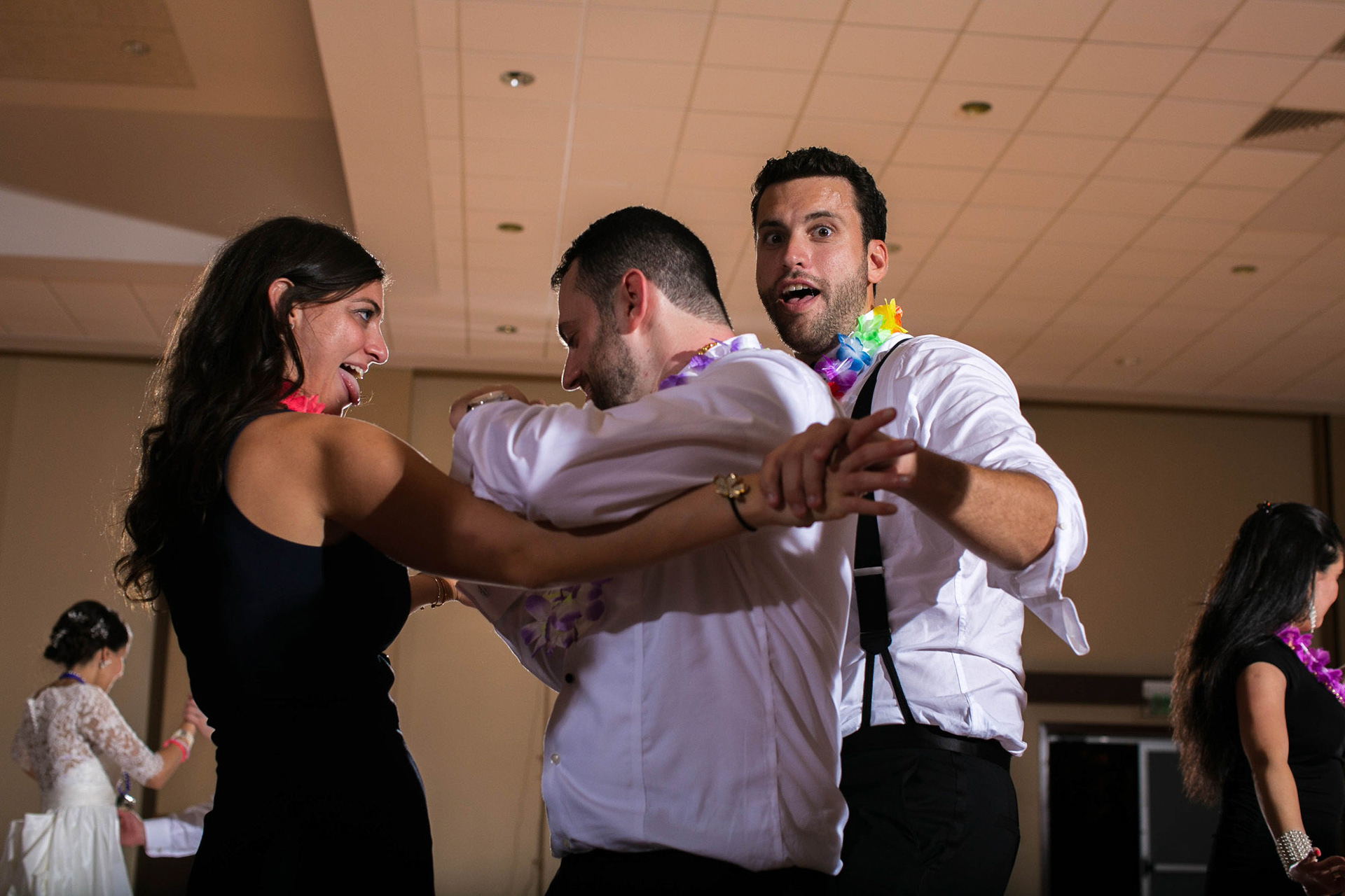 Belen and Barry wed at Beth Tfiloh on Sunday, October 7, 2018.