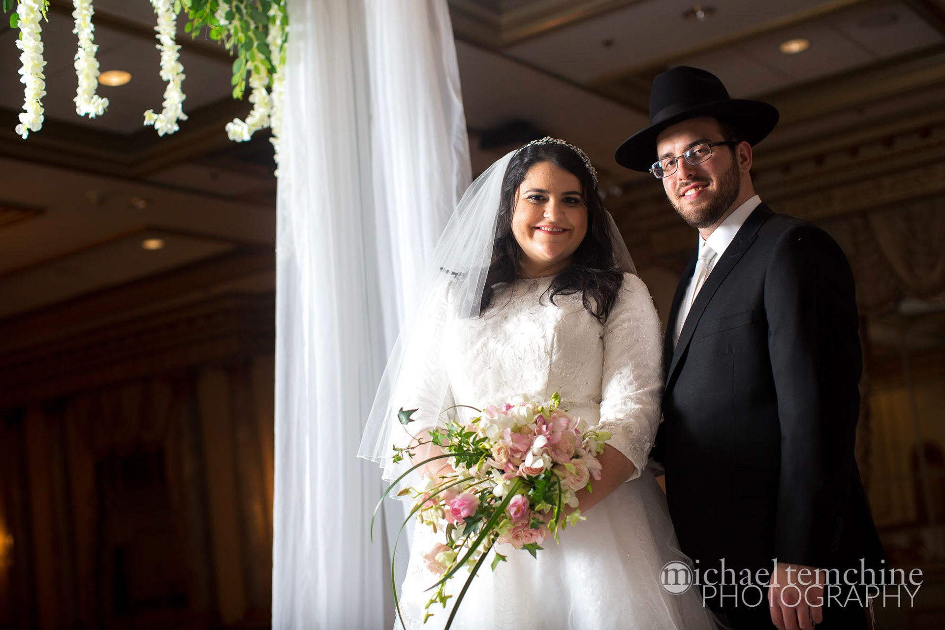 Tali and John's Frum Orthodox Jewish wedding at the Valley Mansion, Baltimore, MD on Sunday, March 17, 2019.
