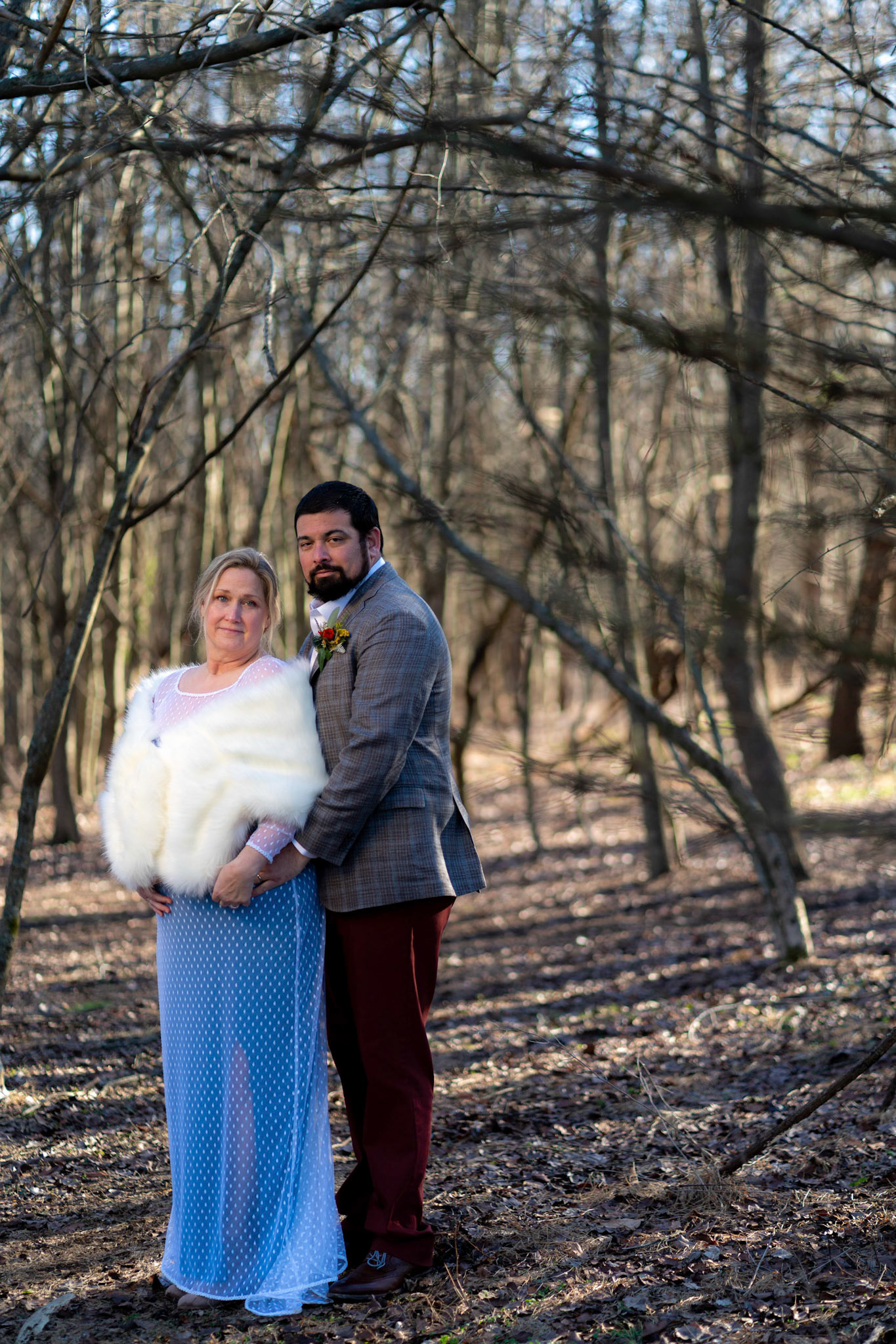 Sarah and Raj wed at their home in Parkton, MD on Sunday, December 27, 2020.